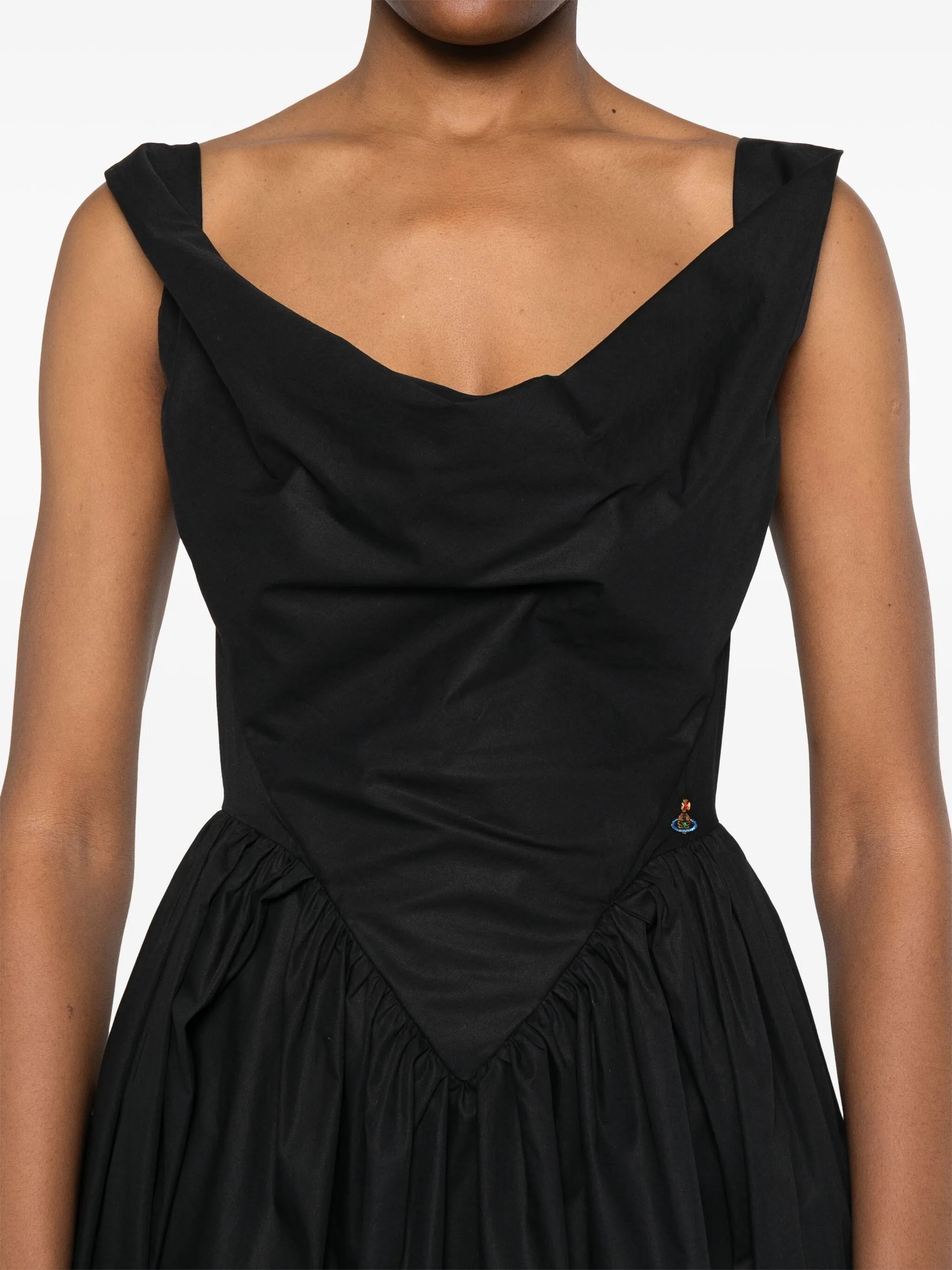 cotton midi dress