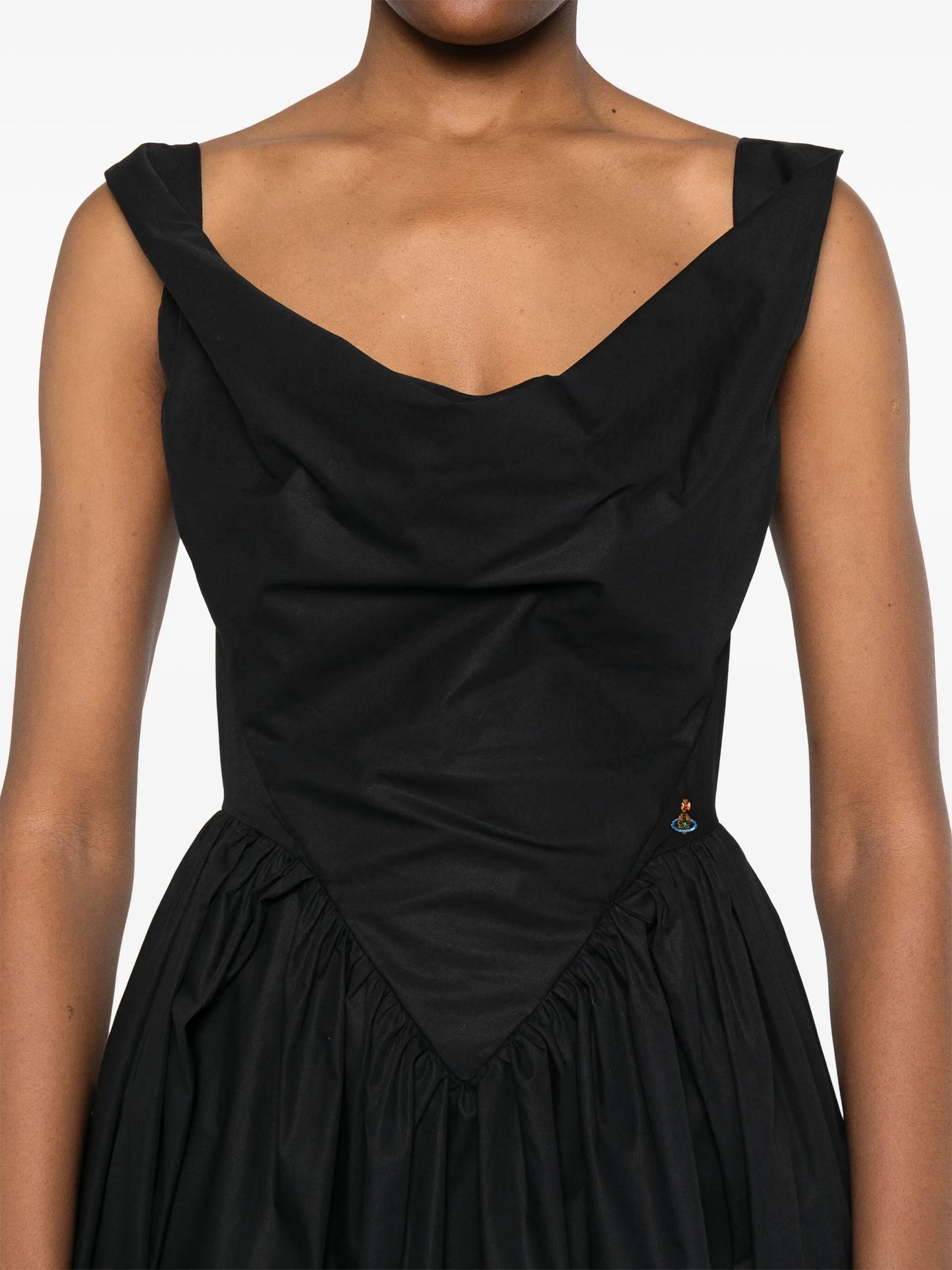 cotton midi dress
