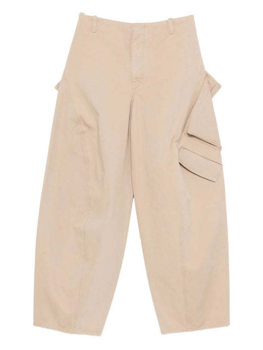 cotton cargo trousers
