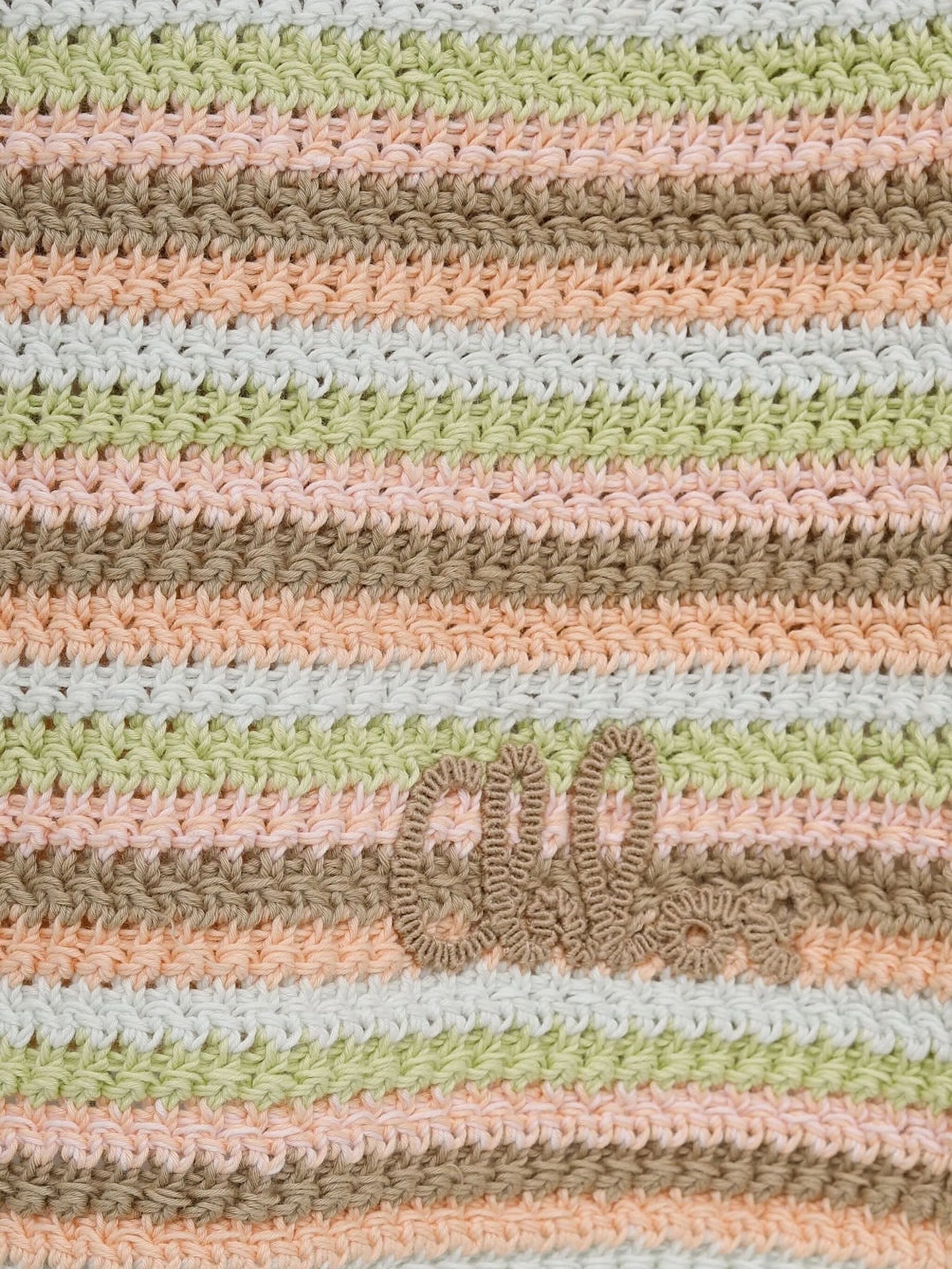 crochet-knit top