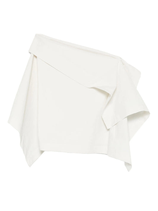 asymmetric bandeau top