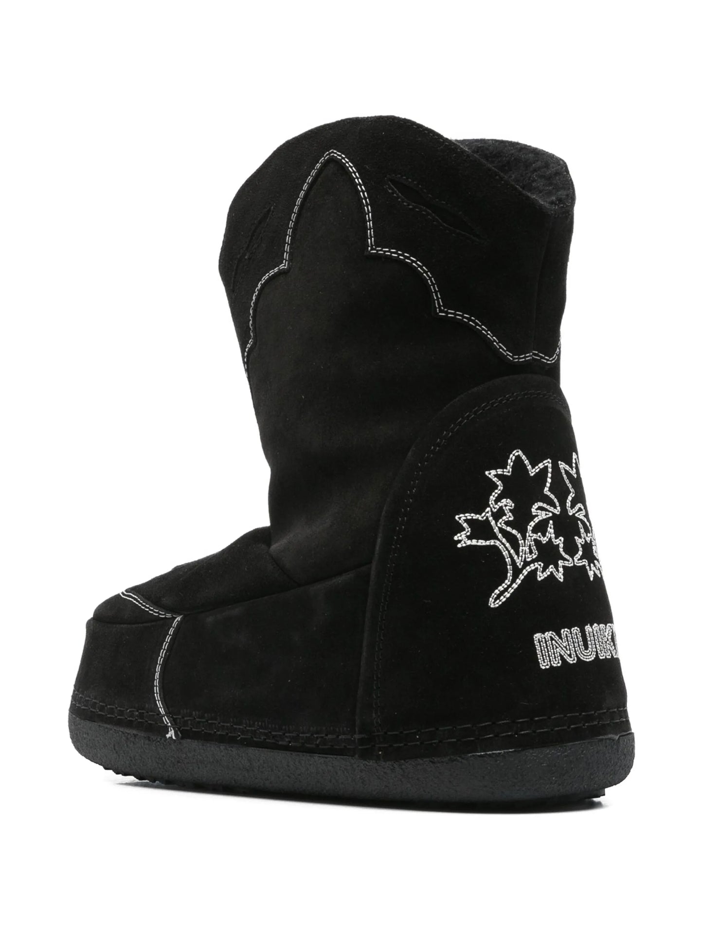 suede cowboy boots