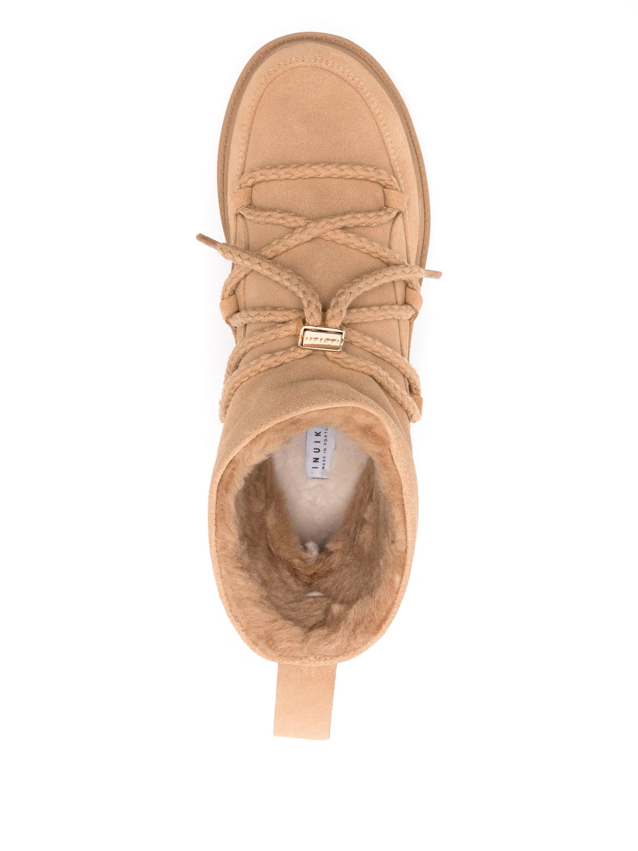 Classic suede platform boots