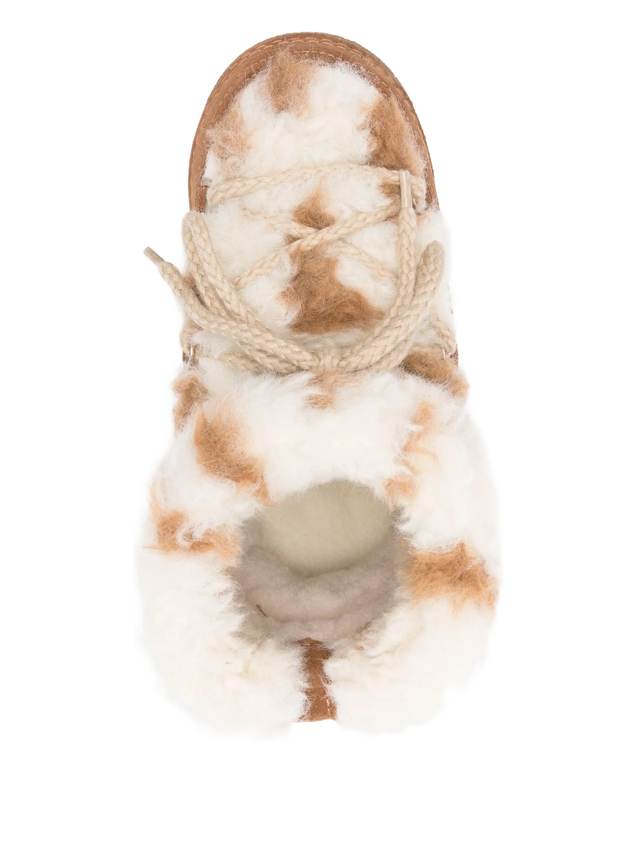 Teddy lace-up ankle boots