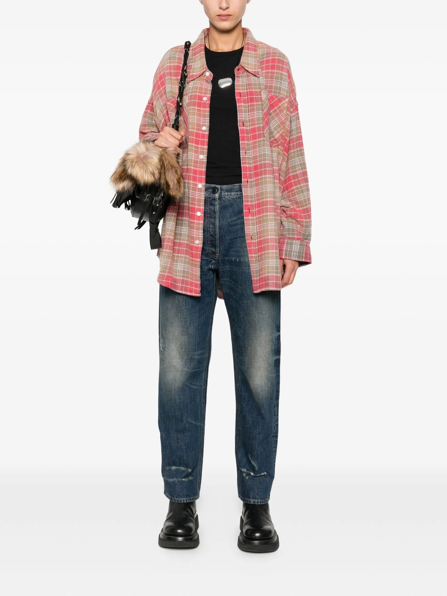 plaid shirt