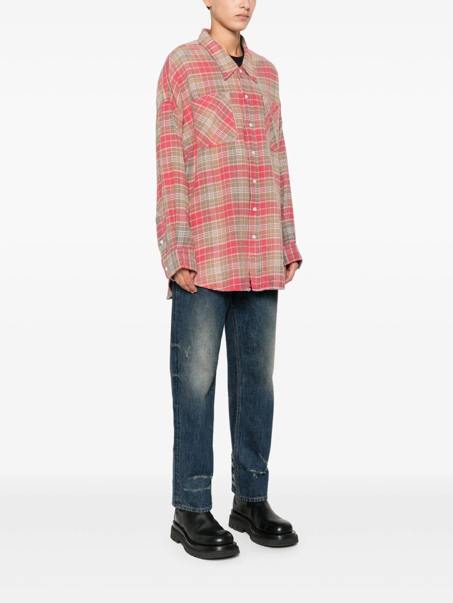 plaid shirt