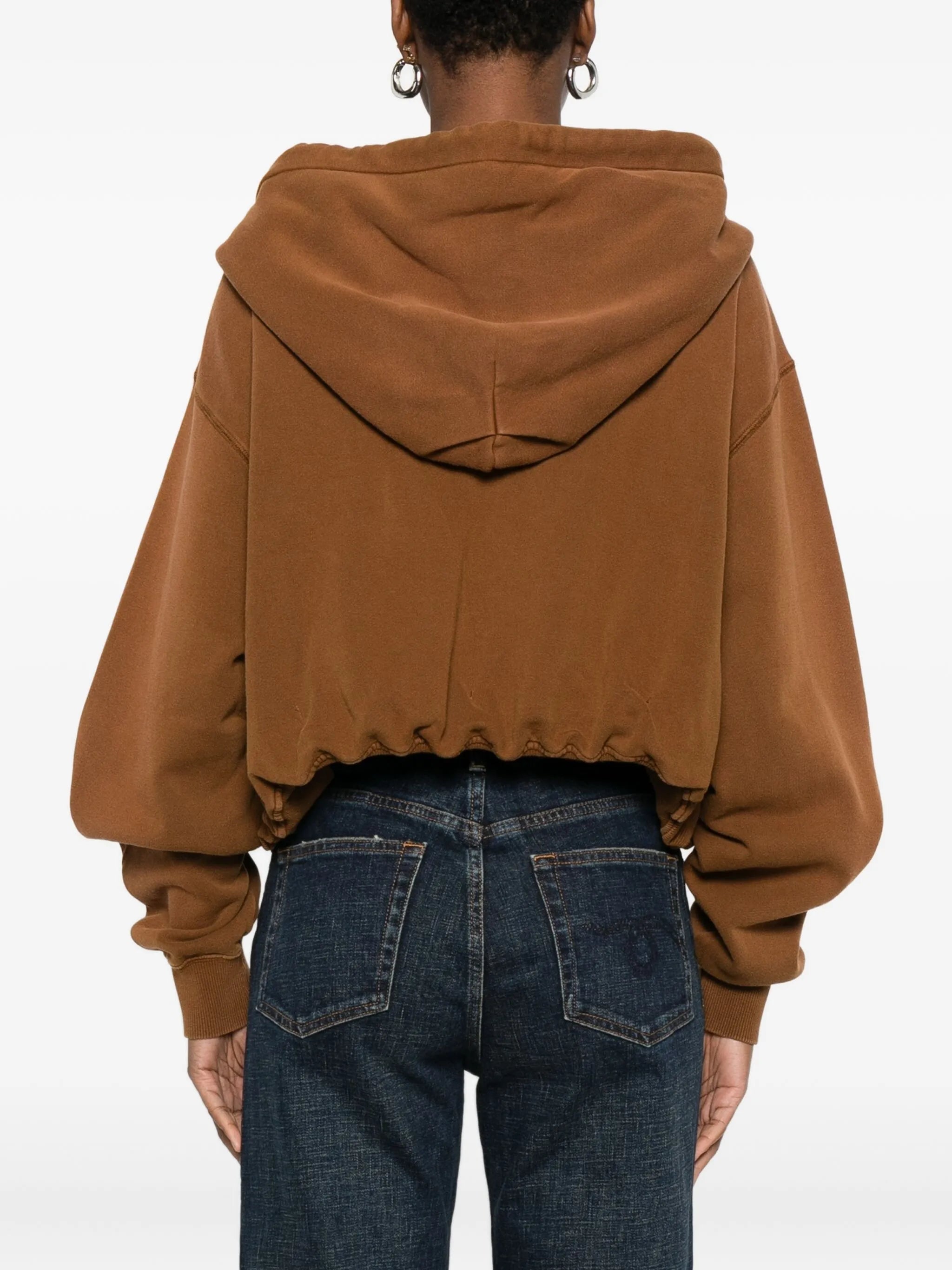 zip-up hoodie