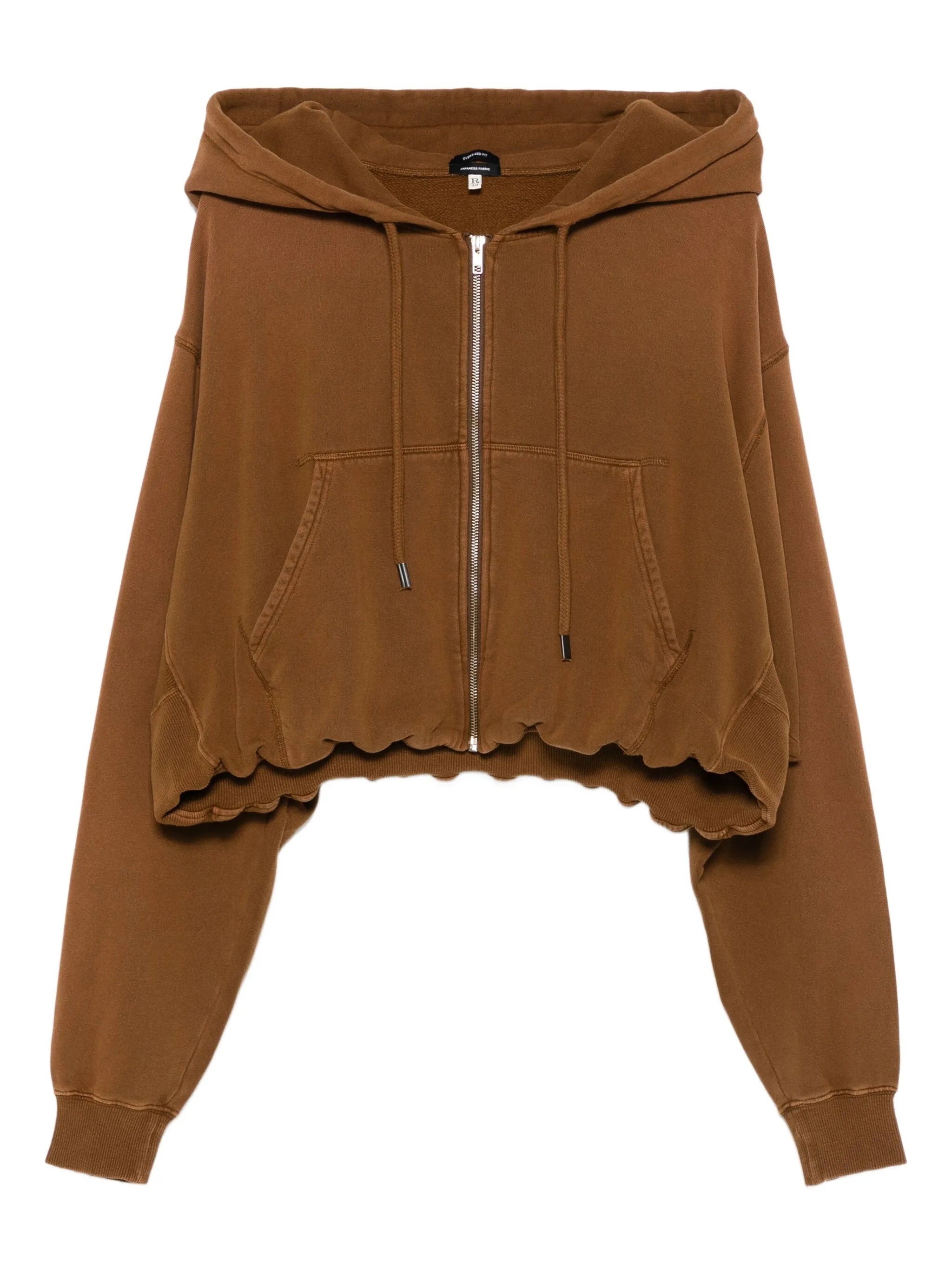 zip-up hoodie