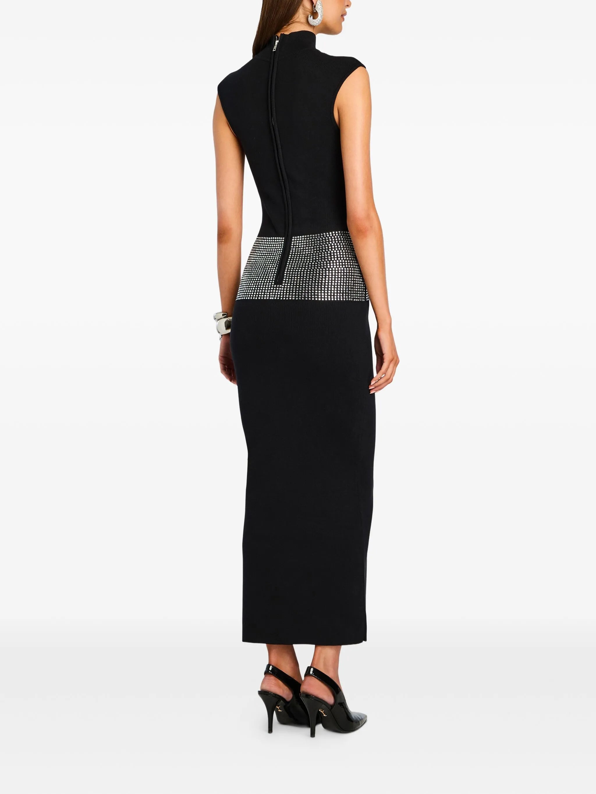 Leontine embellished midi dress