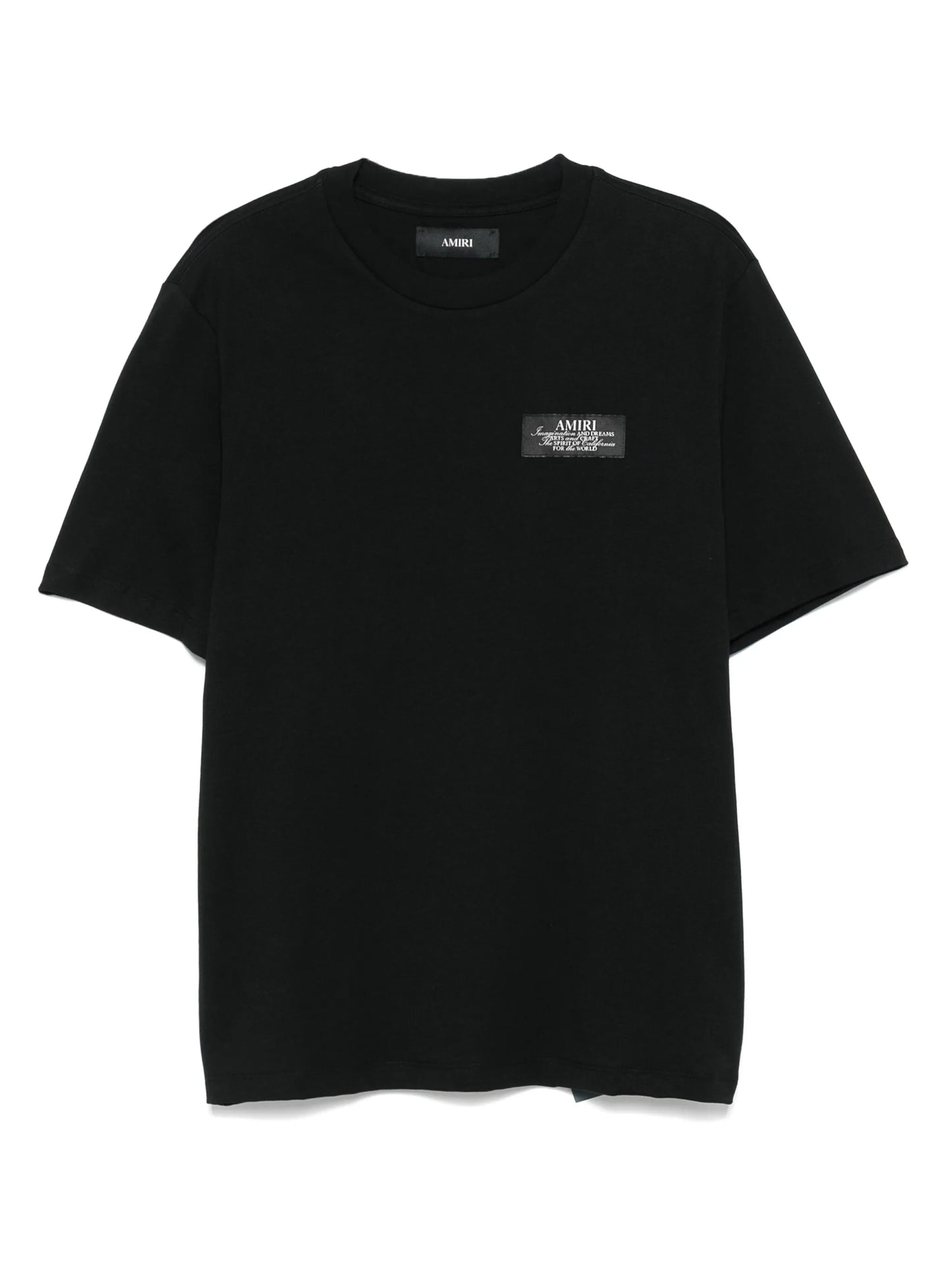slogan-print T-shirt
