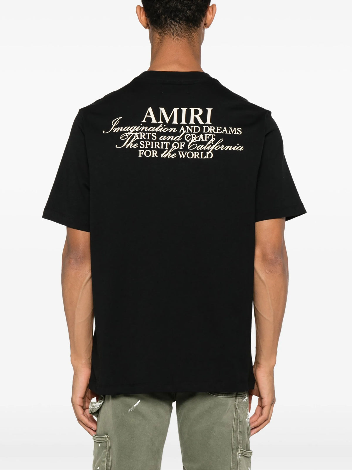 slogan-print T-shirt