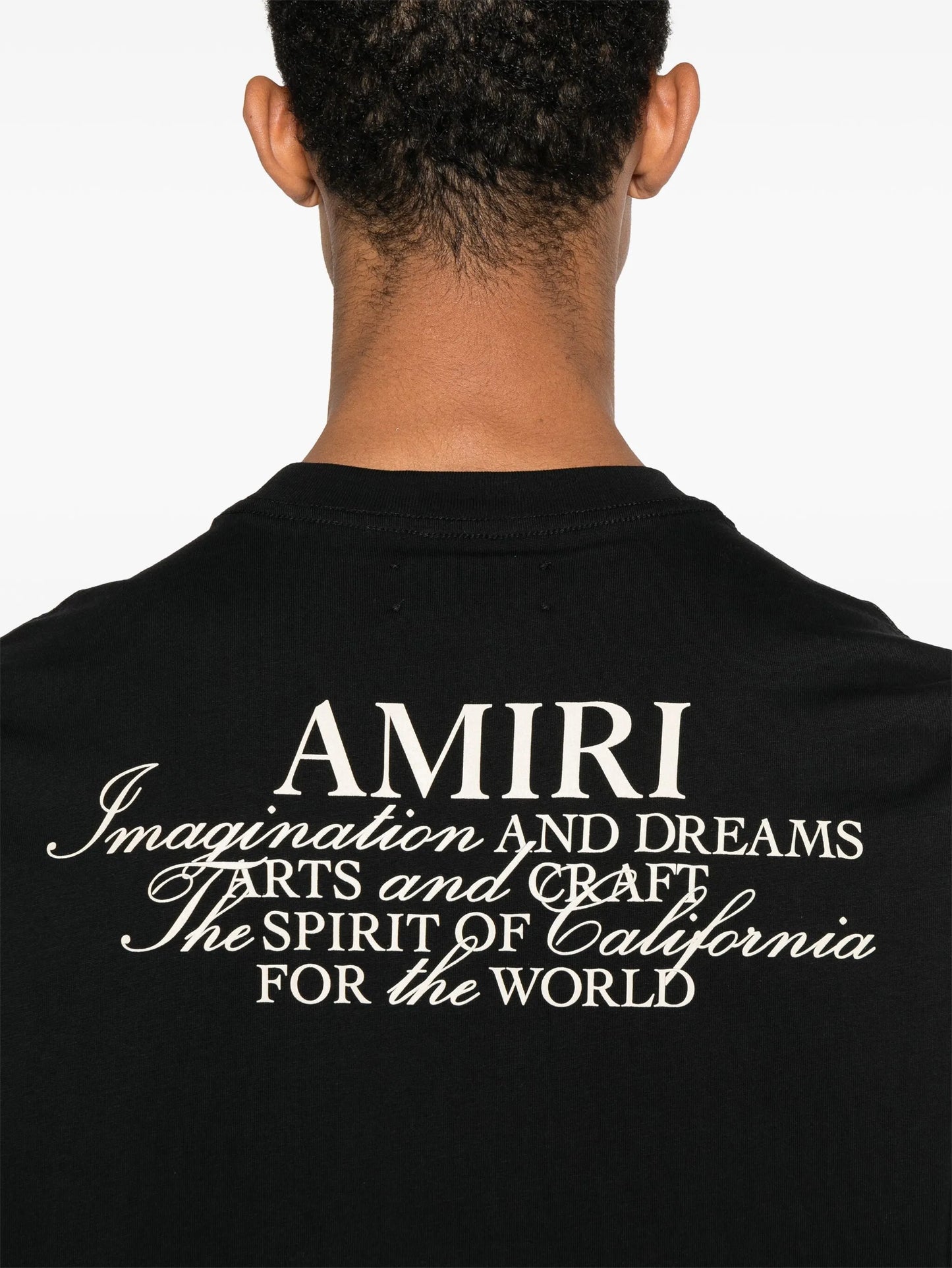 slogan-print T-shirt
