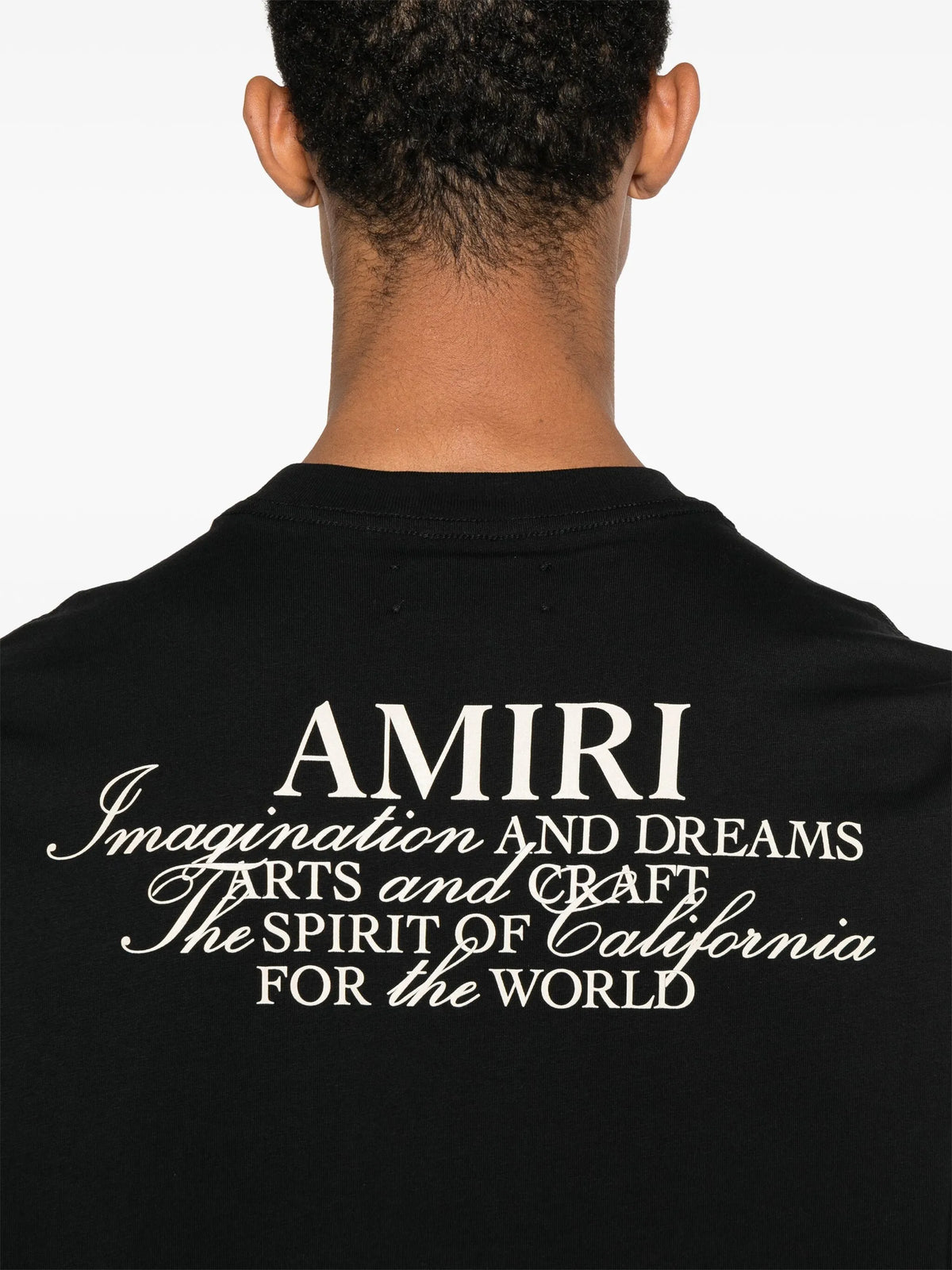 slogan-print T-shirt