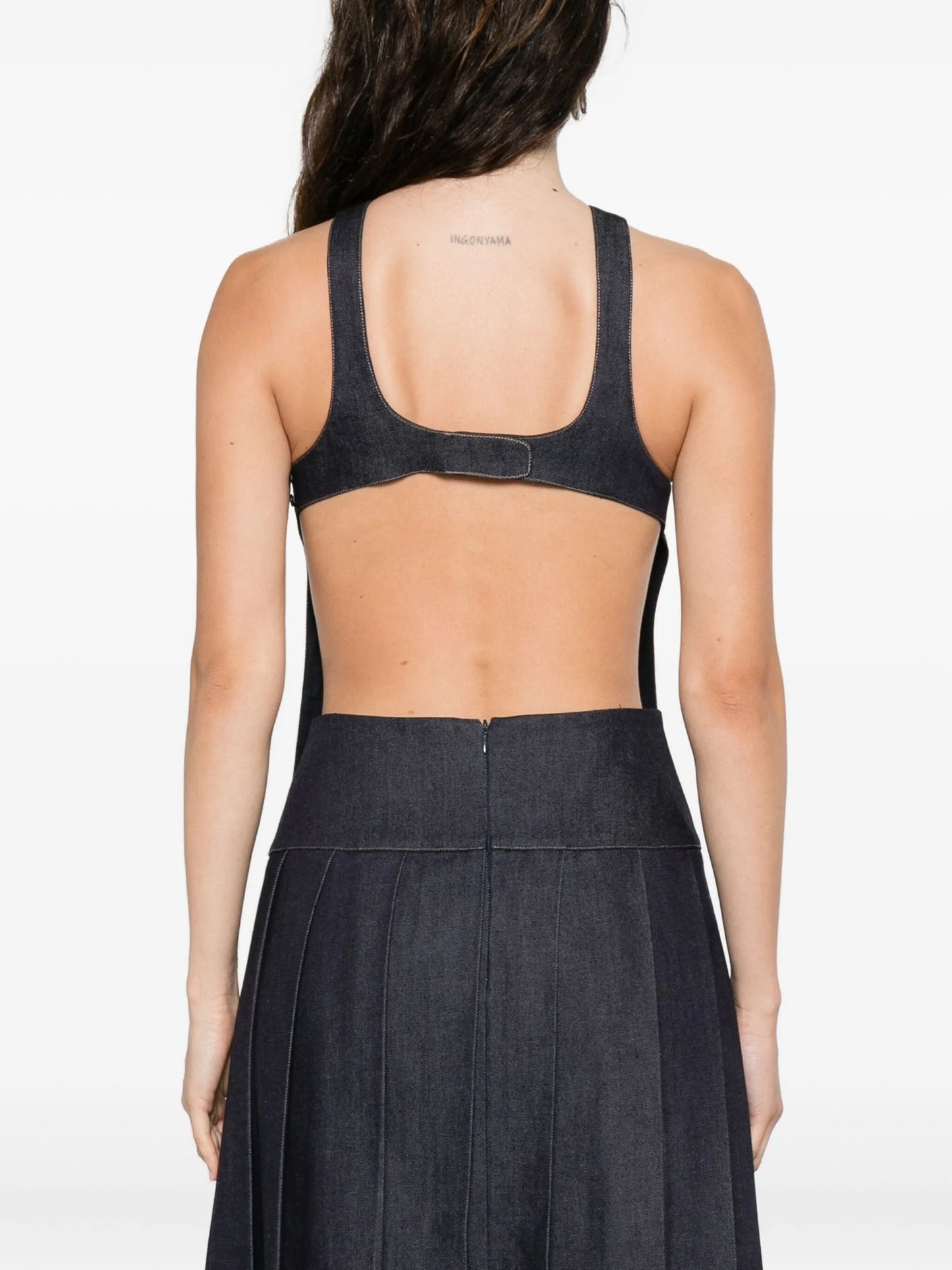 open-back tank top
