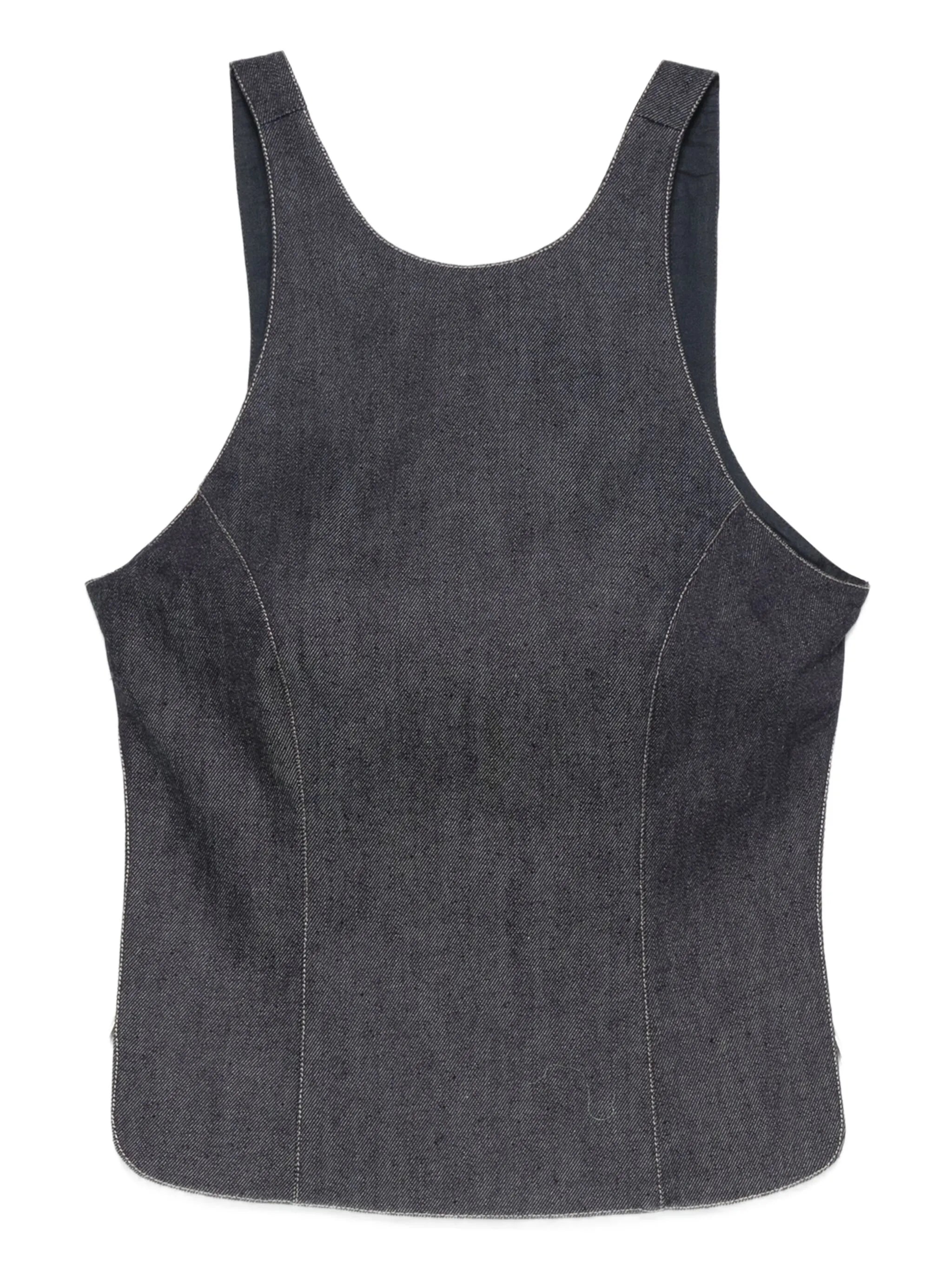 open-back tank top