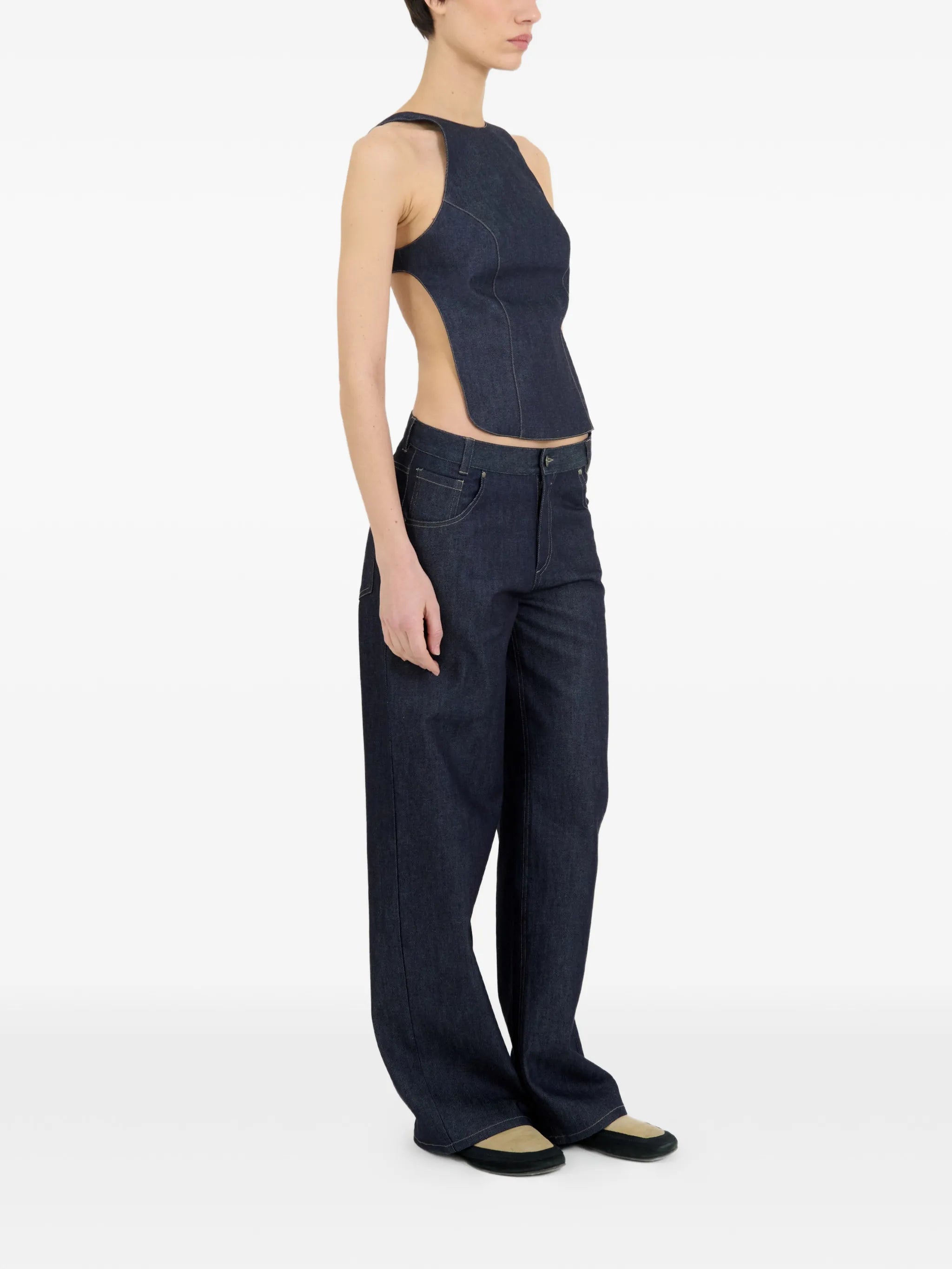 The backless top
