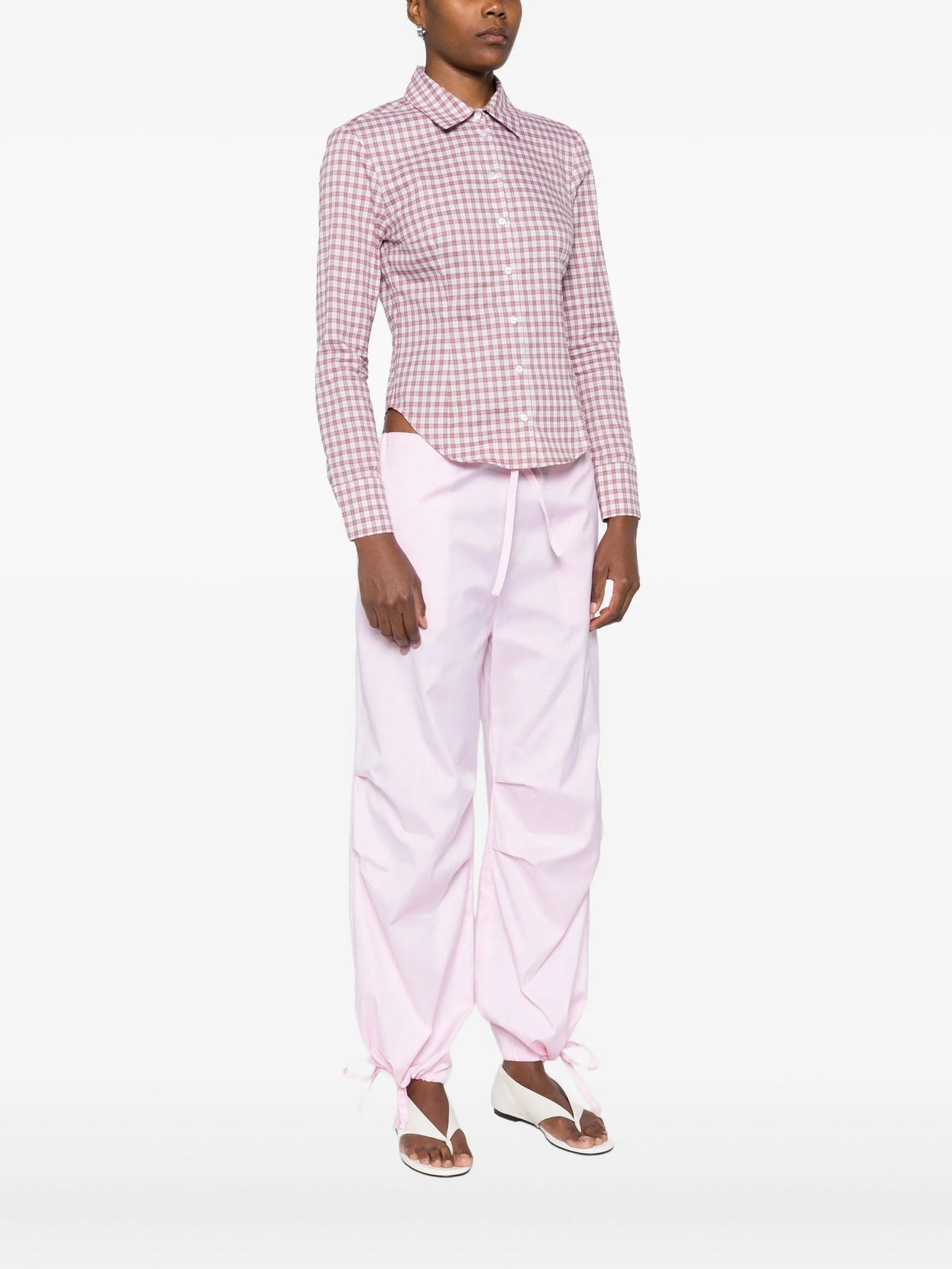 checked cotton shirt