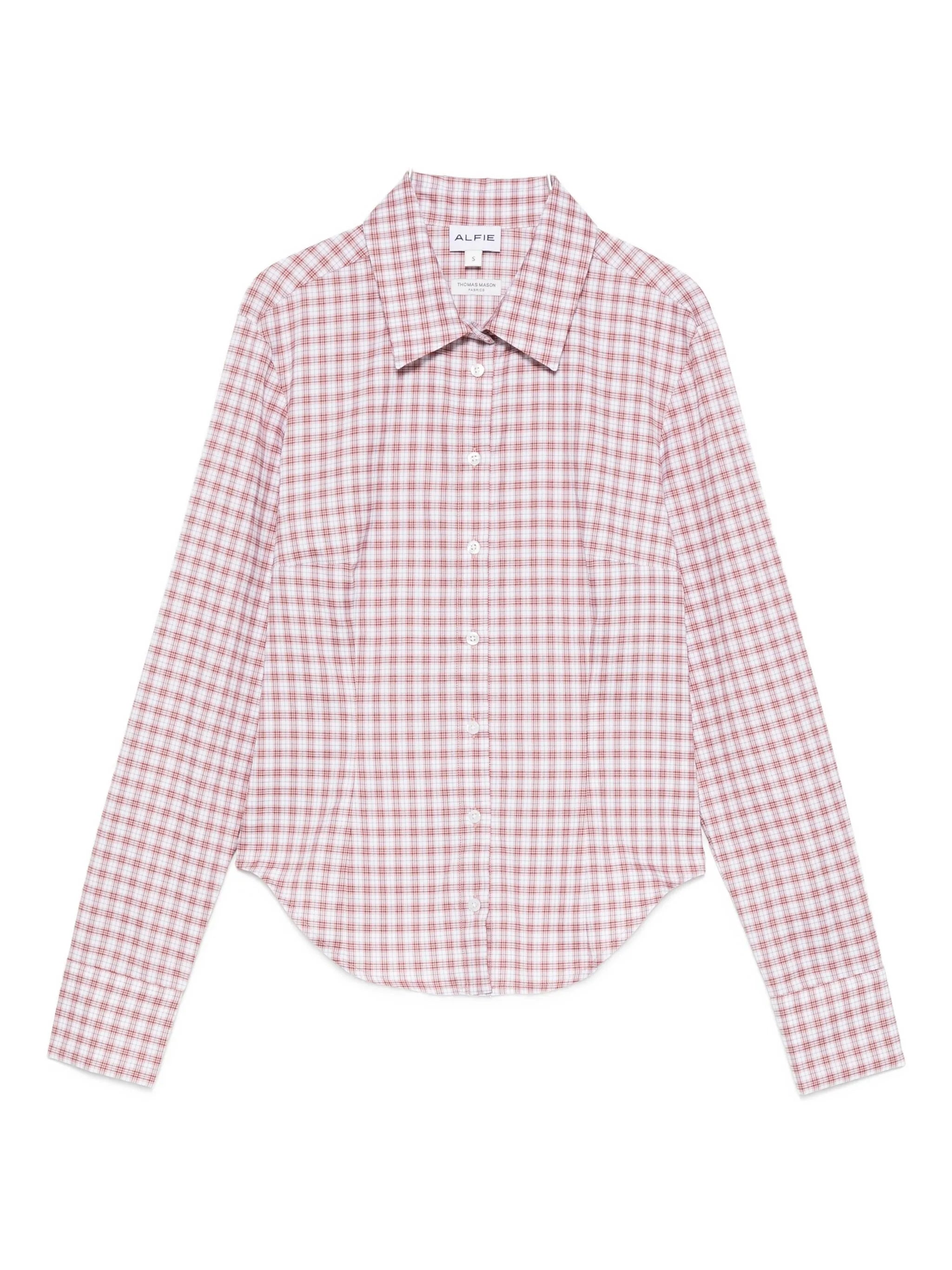 checked cotton shirt