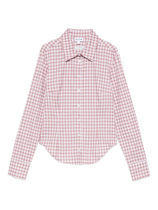 checked cotton shirt