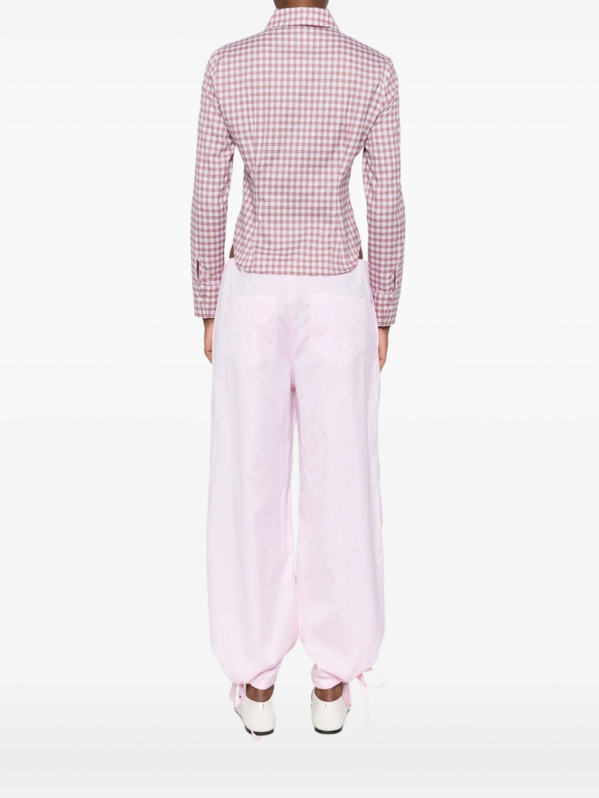 checked cotton shirt