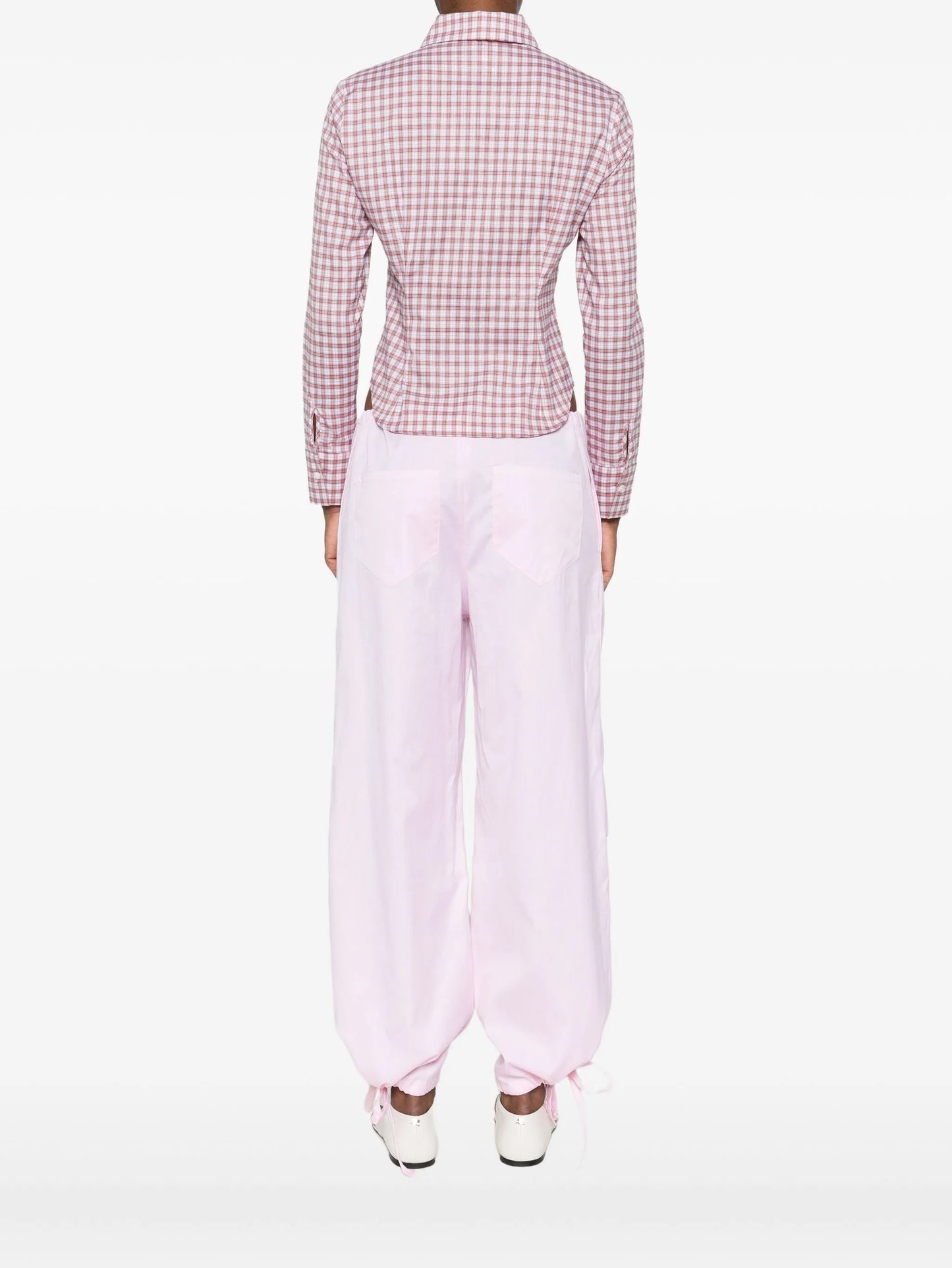 checked cotton shirt