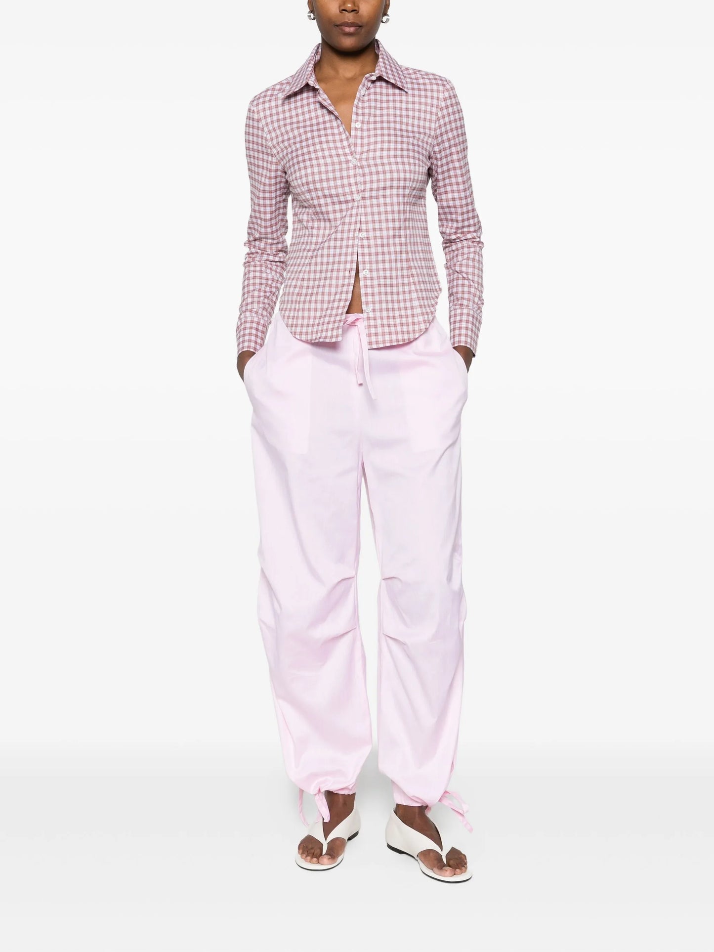 checked cotton shirt