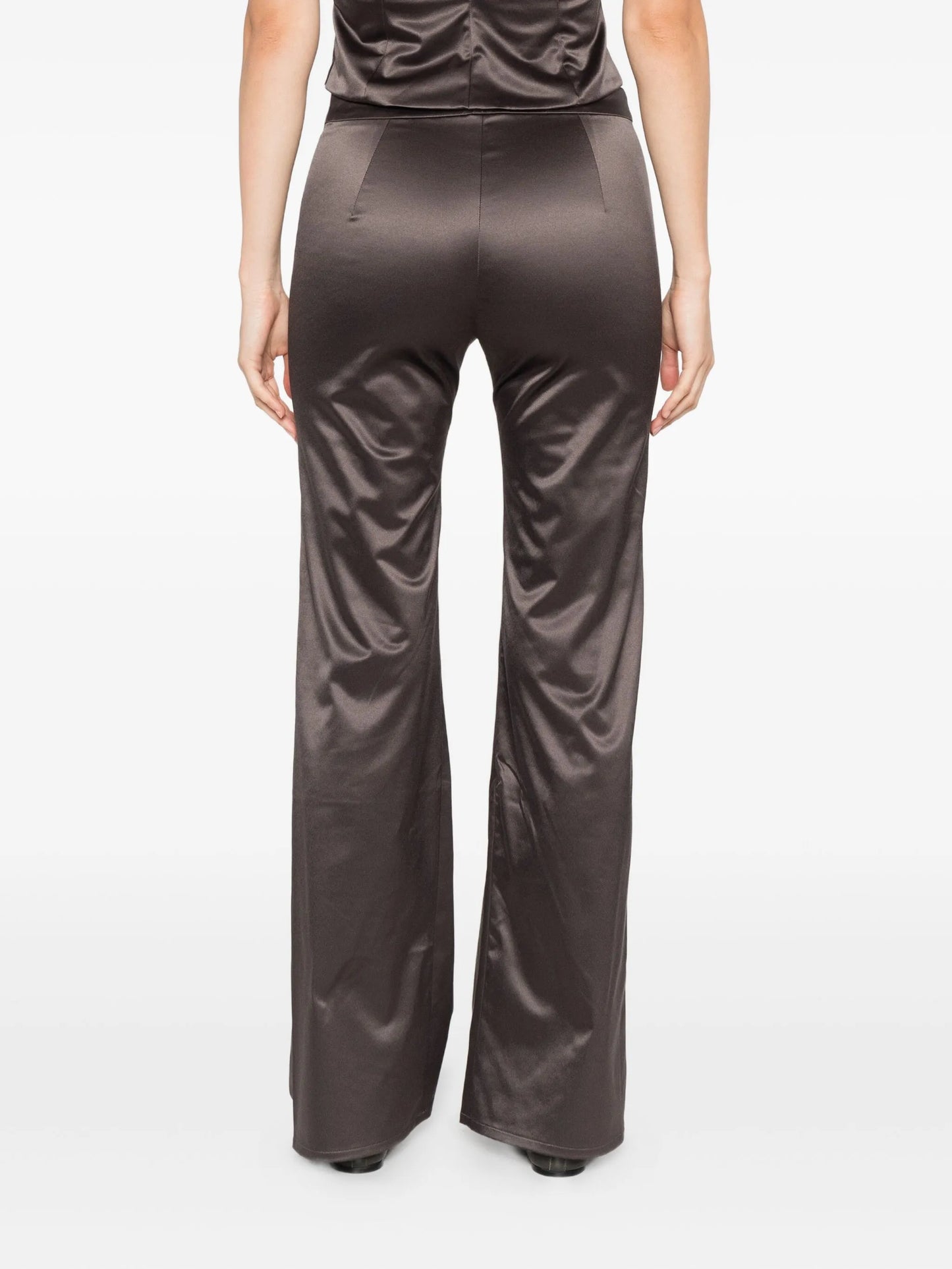 Bell flared trousers