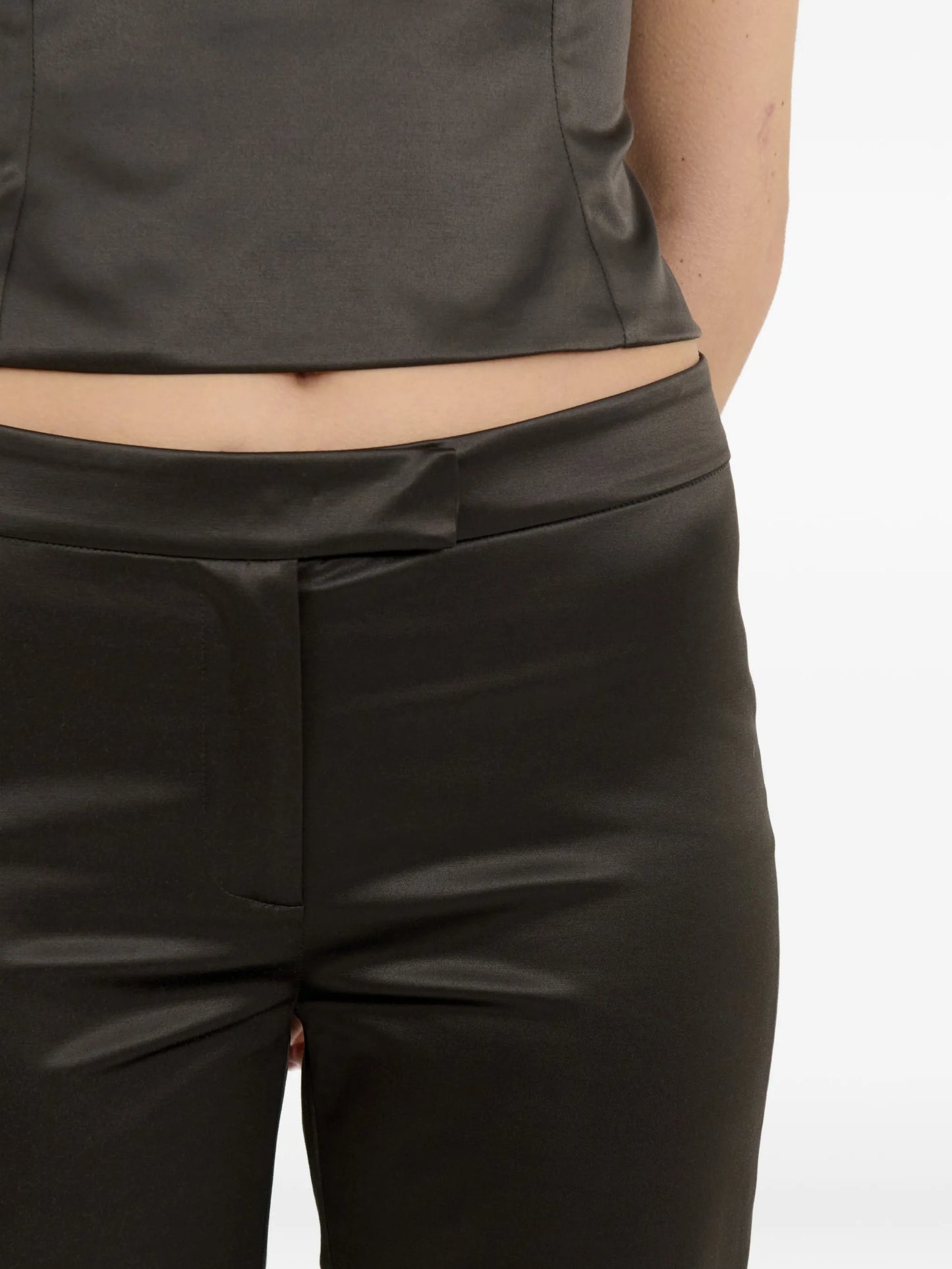 Bell flared trousers