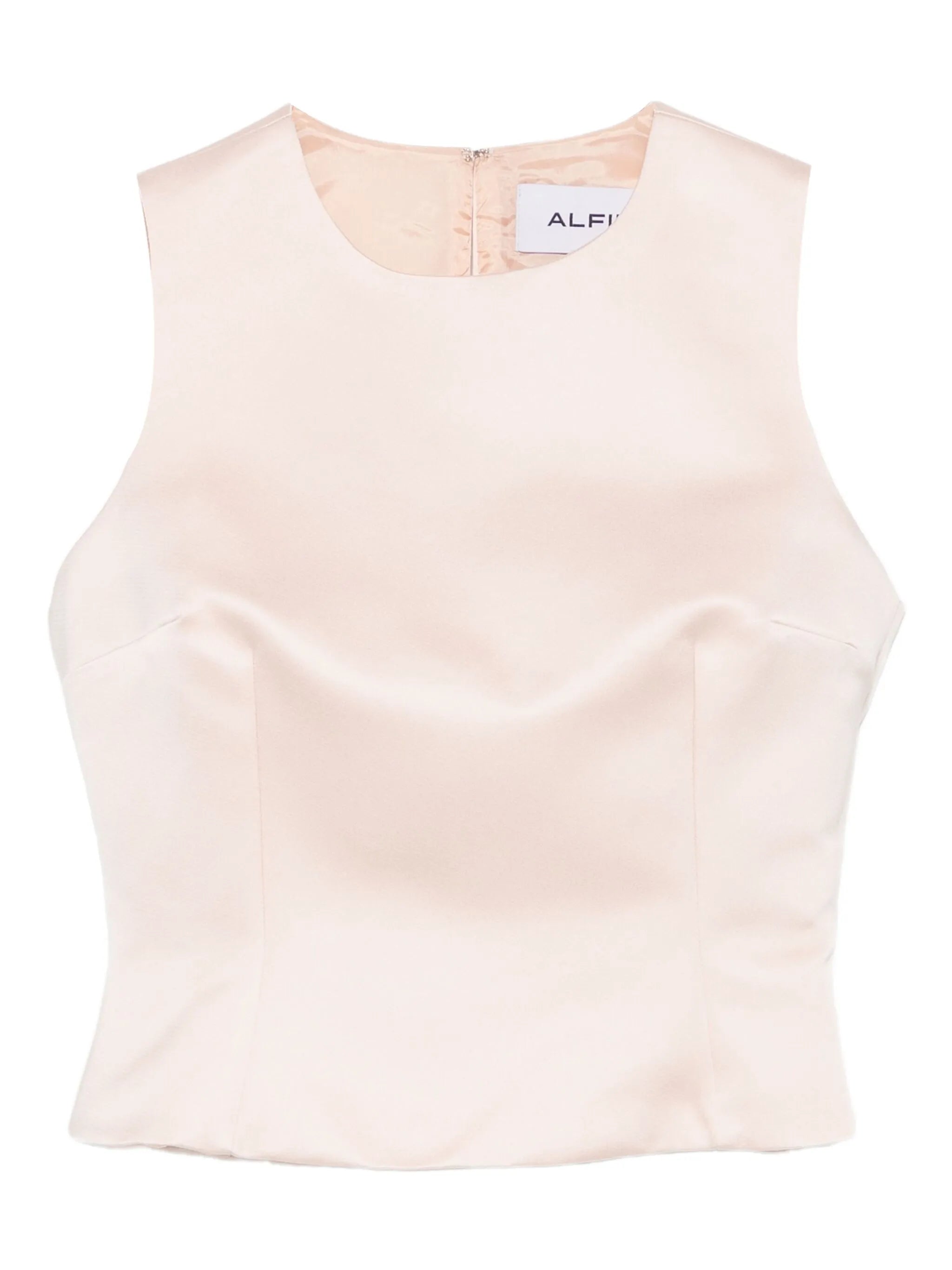Nori satin tank top