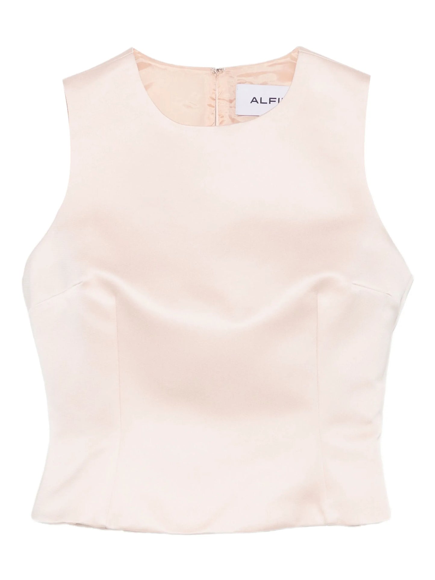 Nori satin tank top