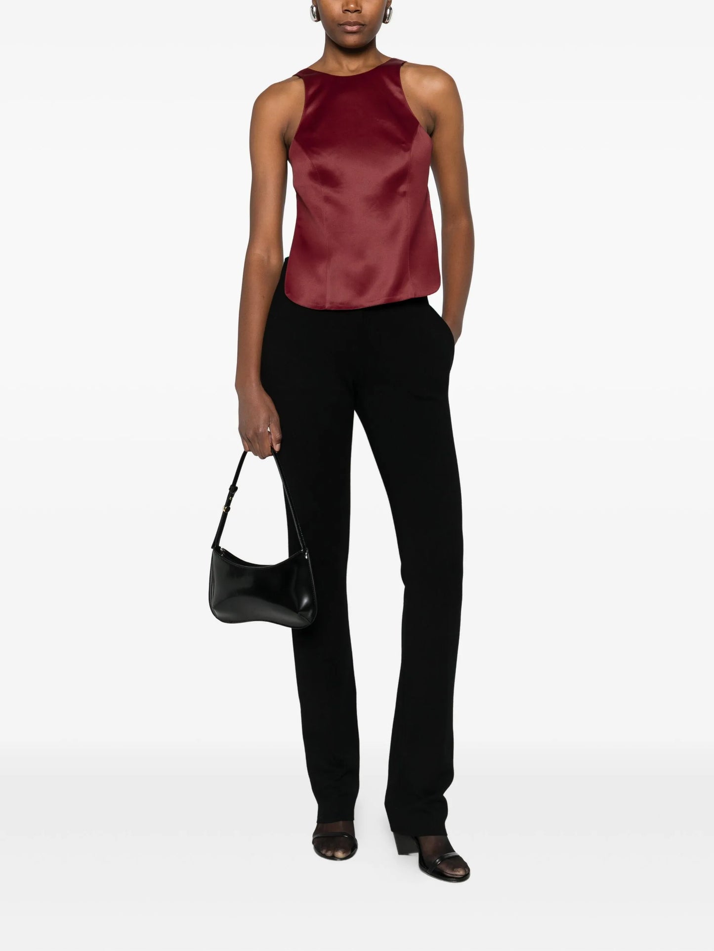 open-back tank top