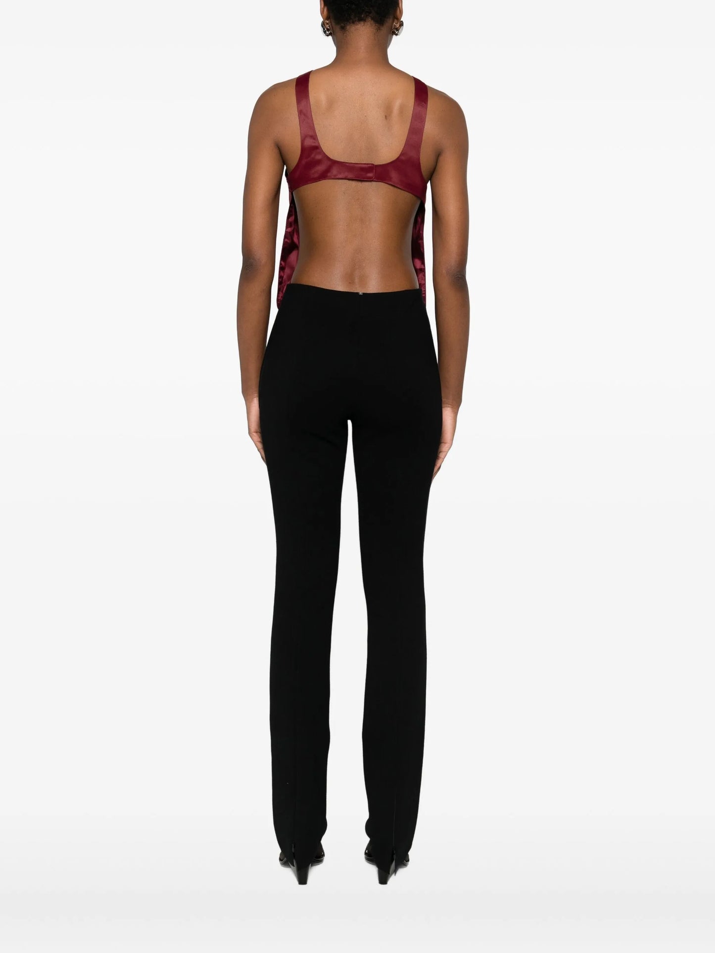 open-back tank top