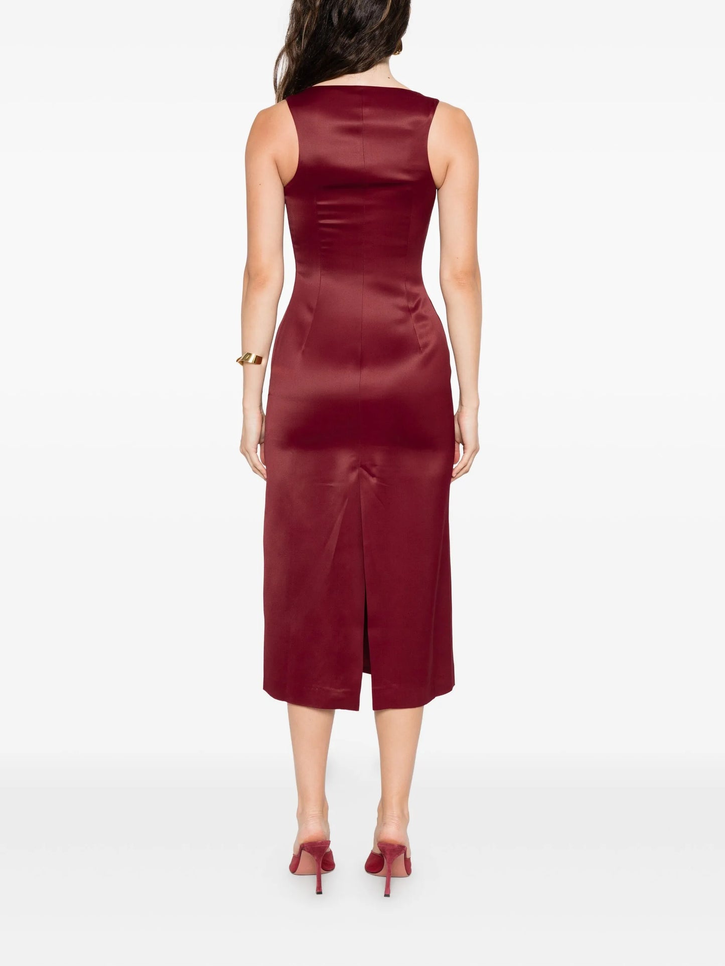 Haya sleeveless midi dress