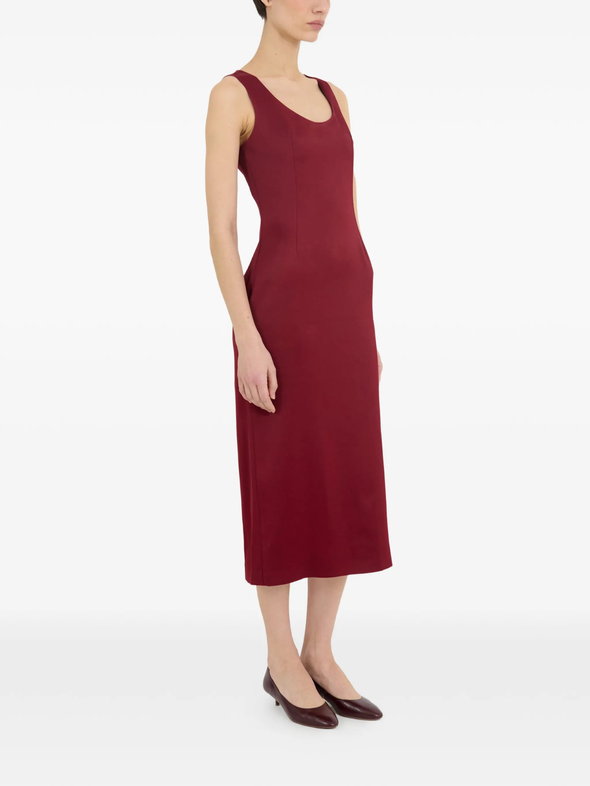Haya sleeveless midi dress