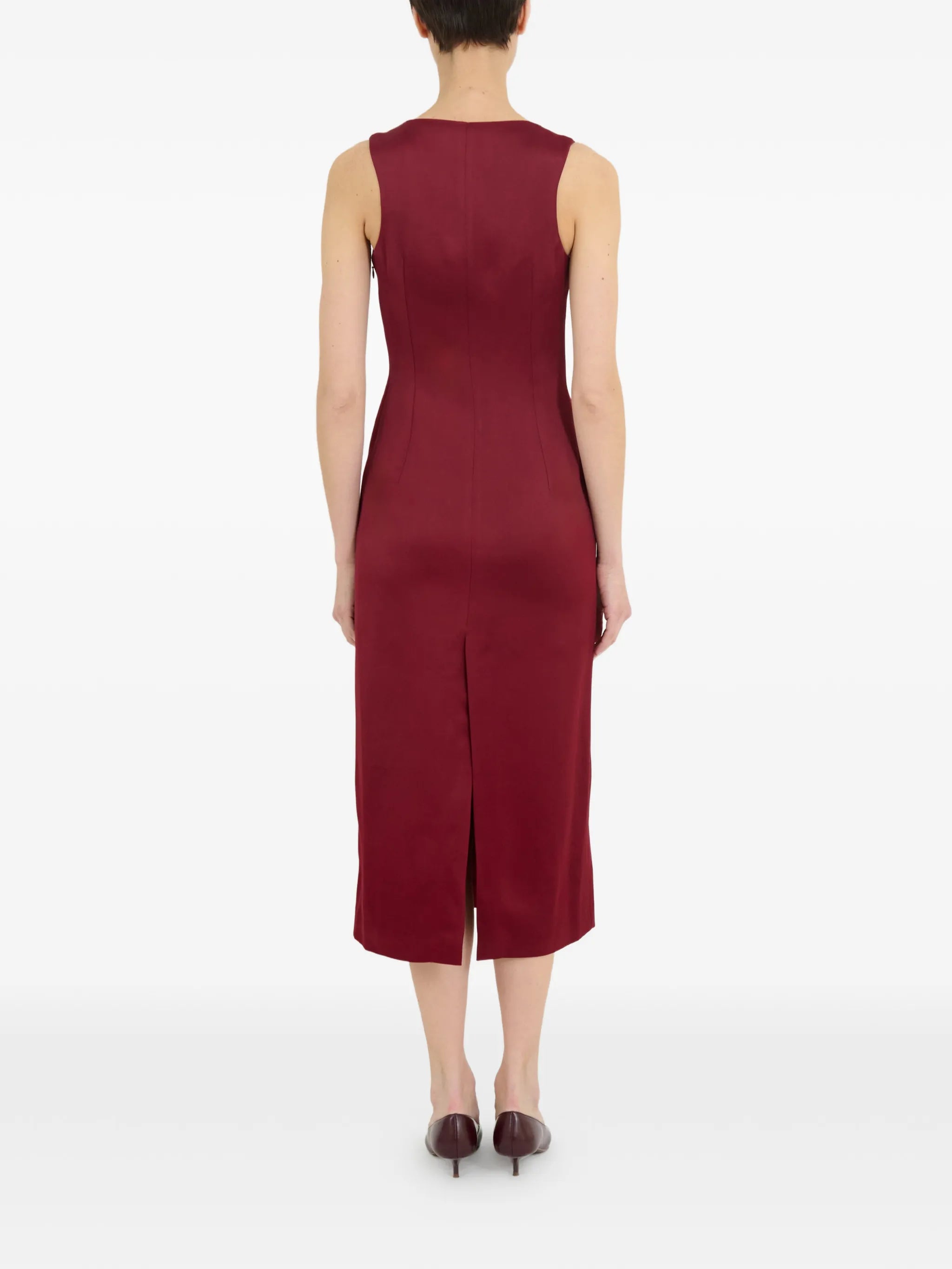 Haya sleeveless midi dress