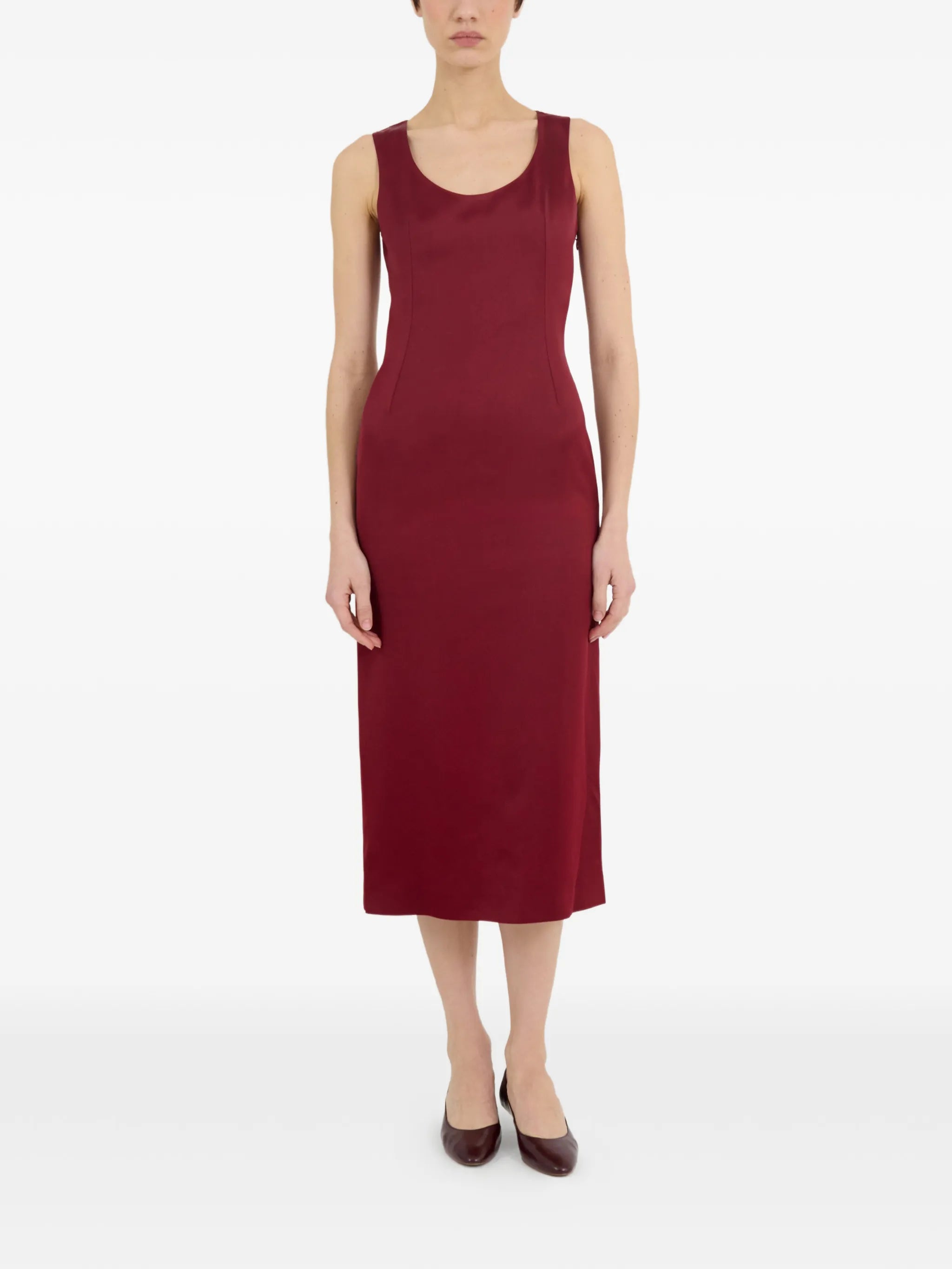 Haya sleeveless midi dress
