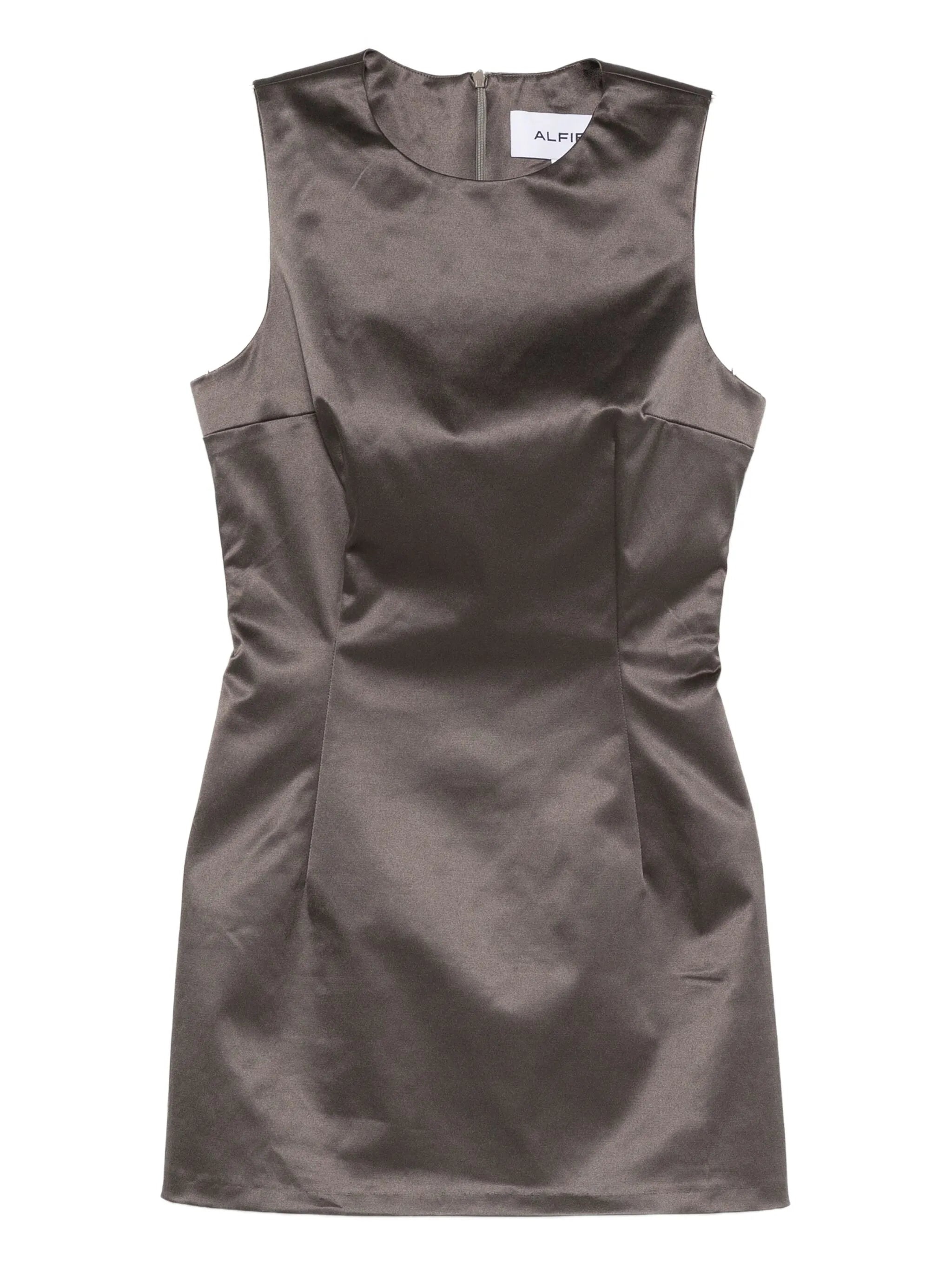 Nori satin mini dress