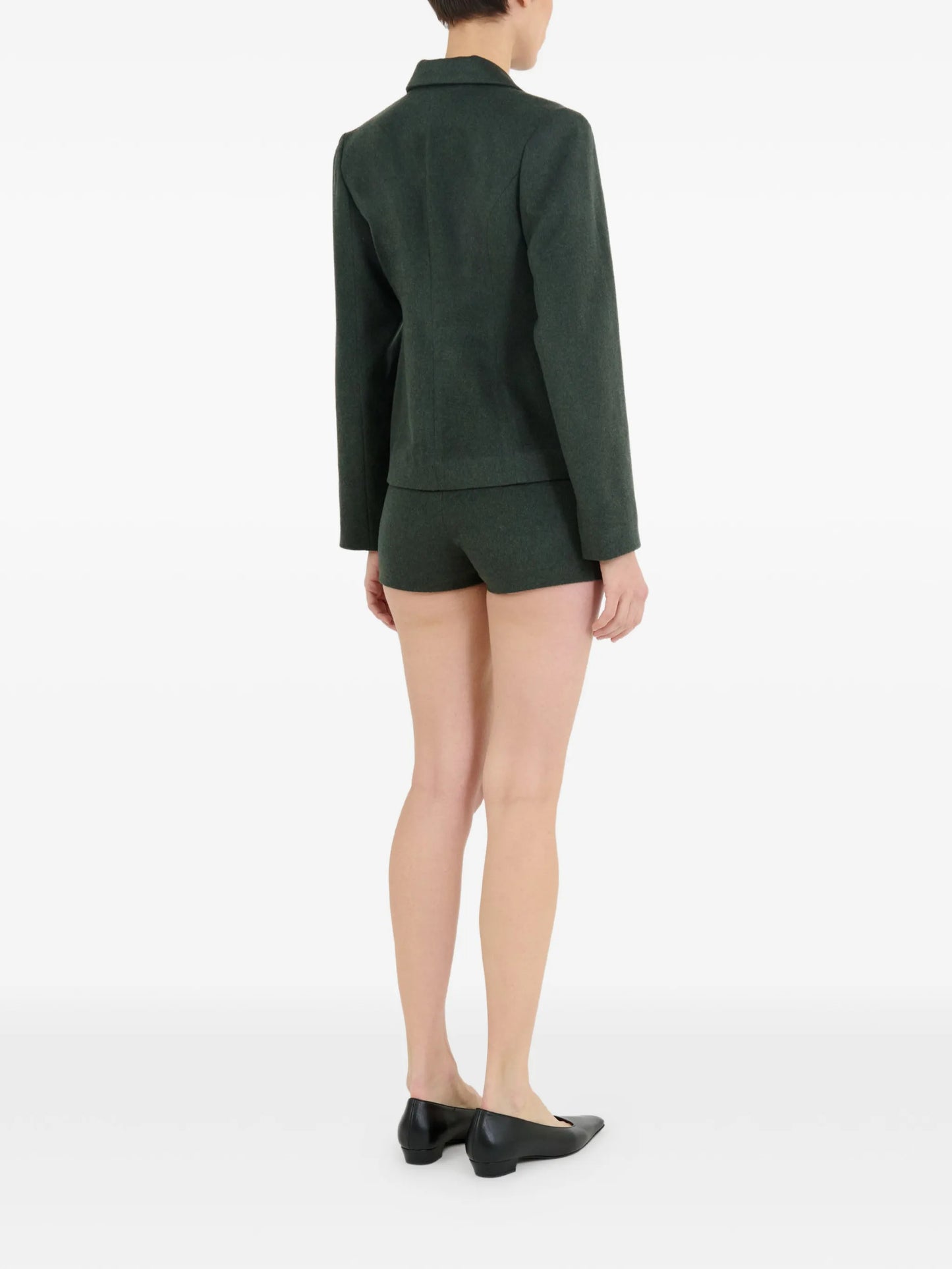 fine-knit mini shorts