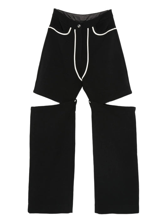 Emelio cut-out trousers