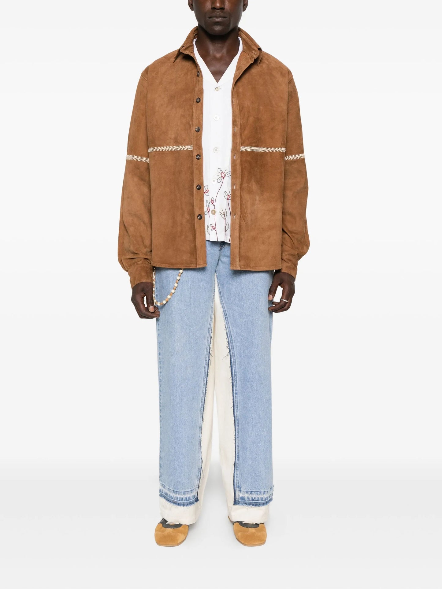 Rabari suede shirt