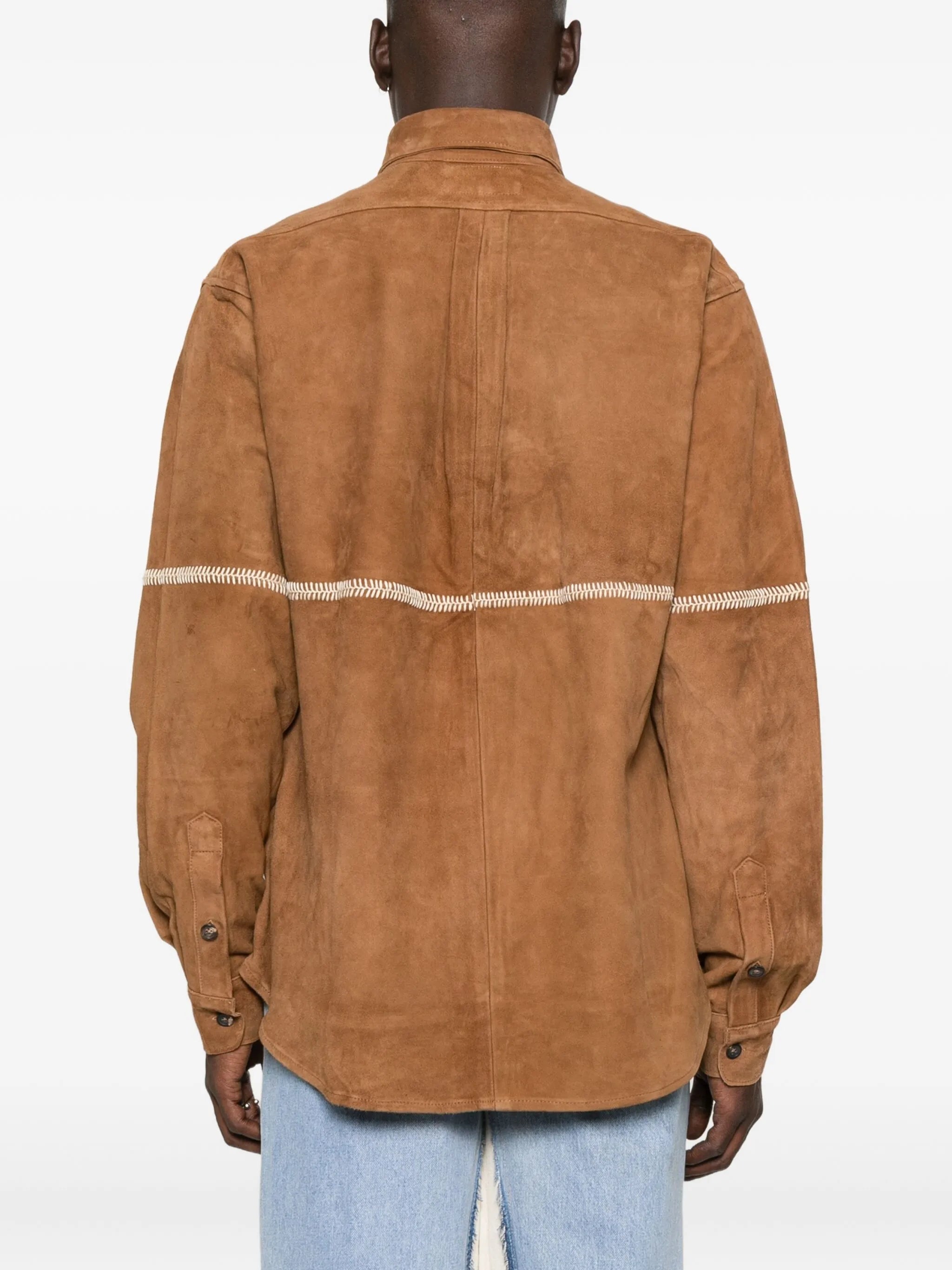 Rabari suede shirt