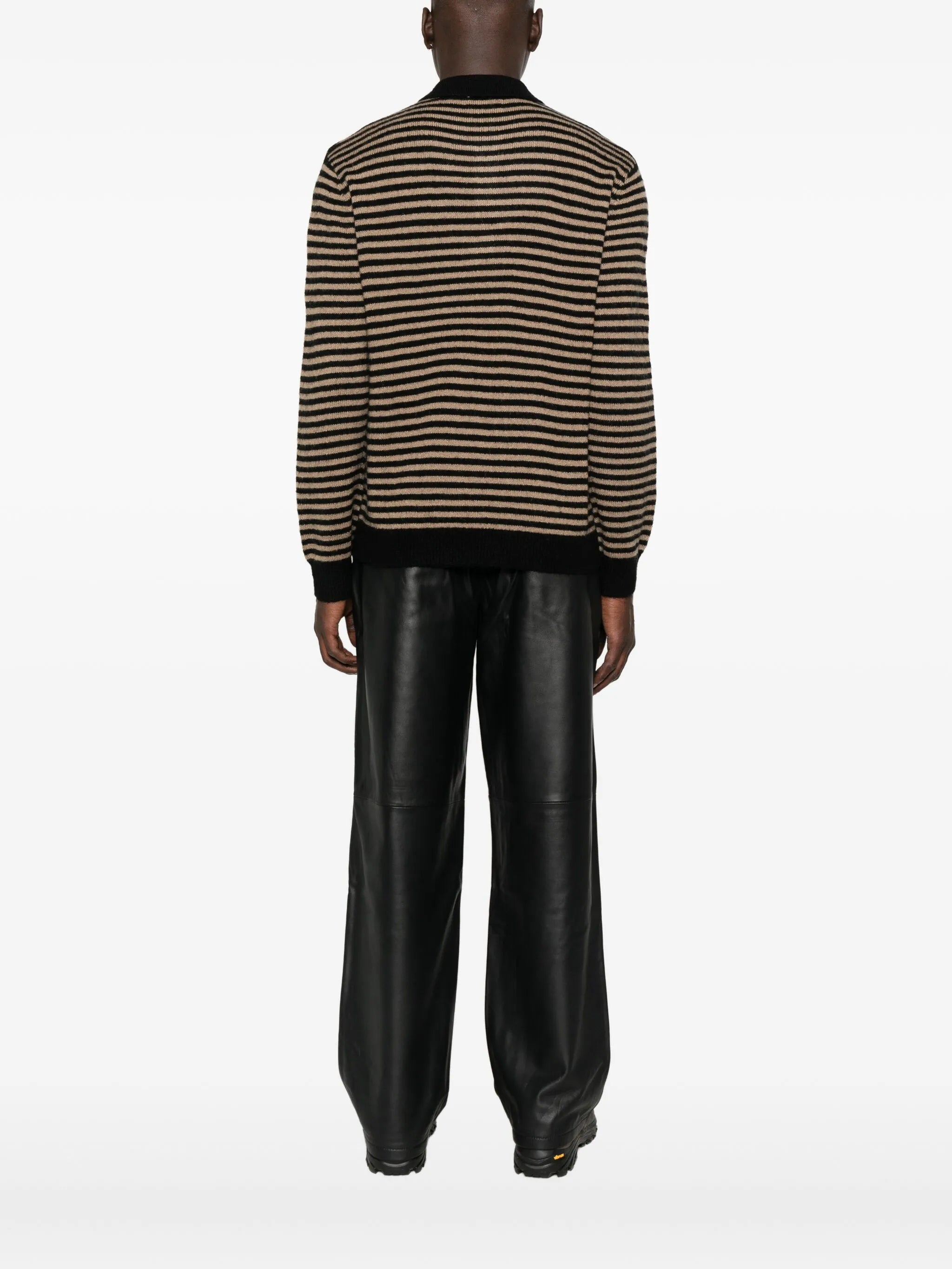 Leigh striped polo shirt