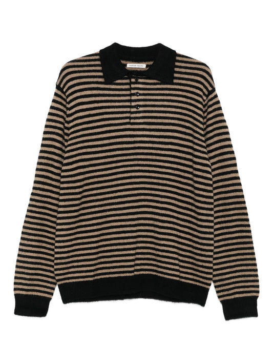 Leigh striped polo shirt
