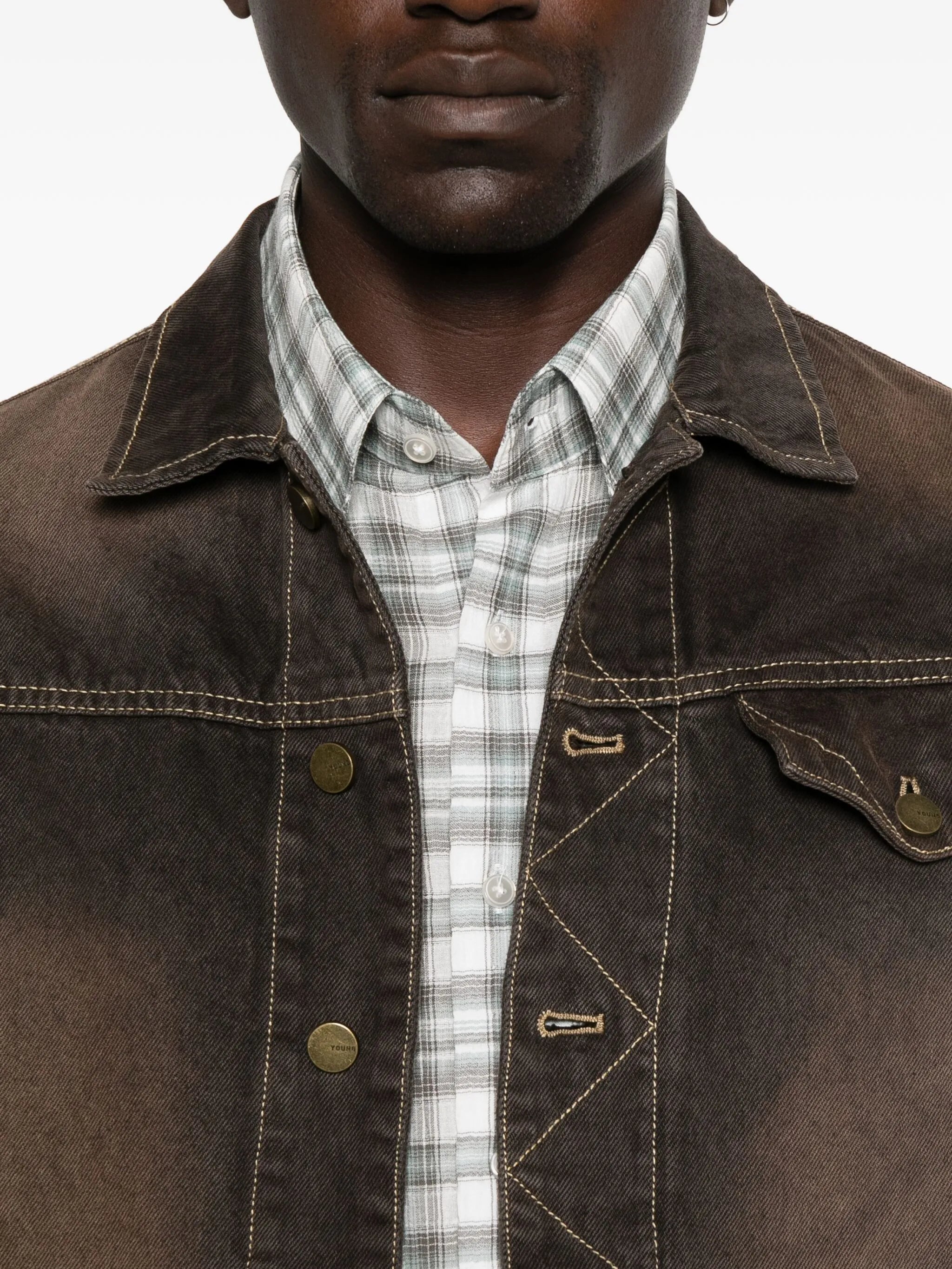 overdyed denim jacket