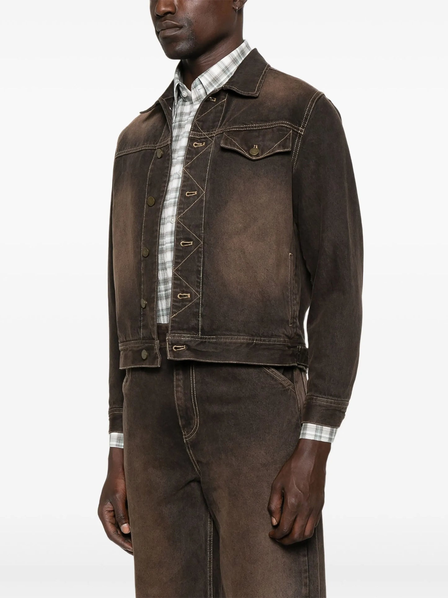 overdyed denim jacket