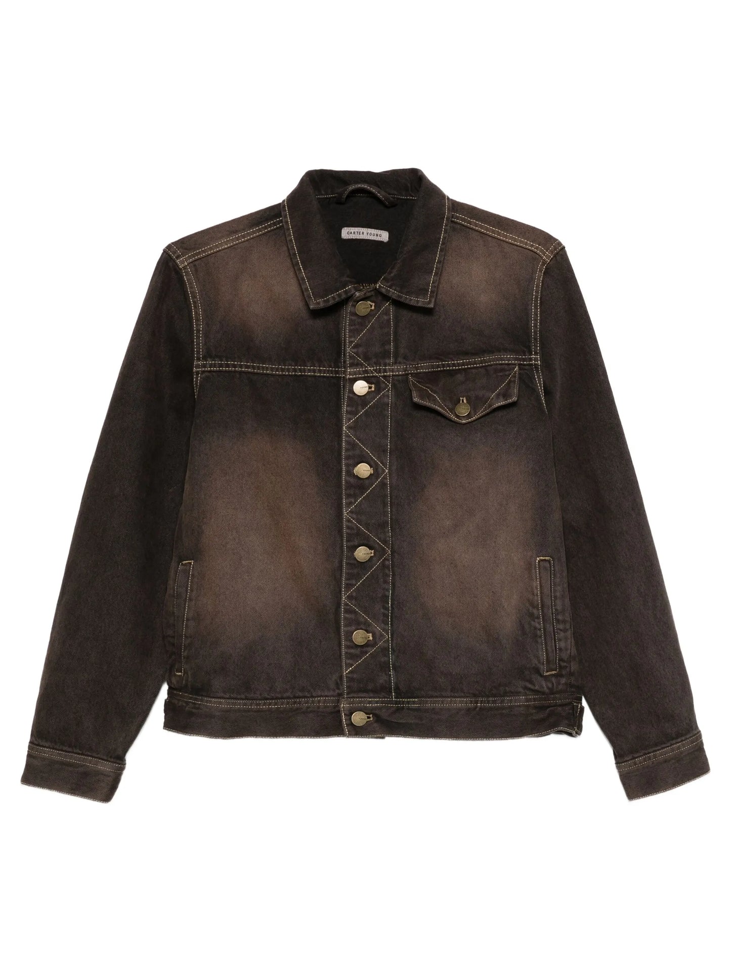overdyed denim jacket