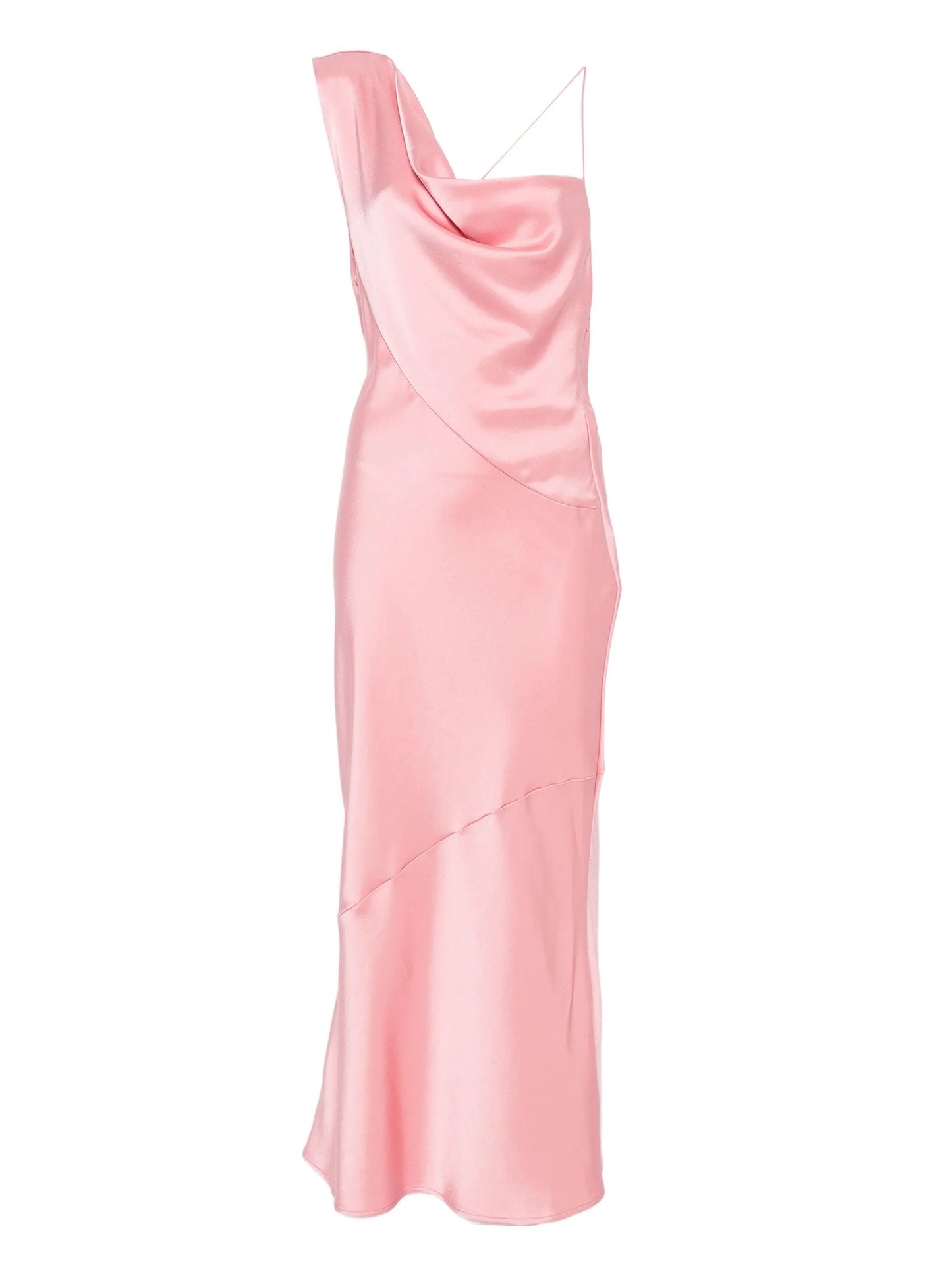 Minka cowl-neck slip dress