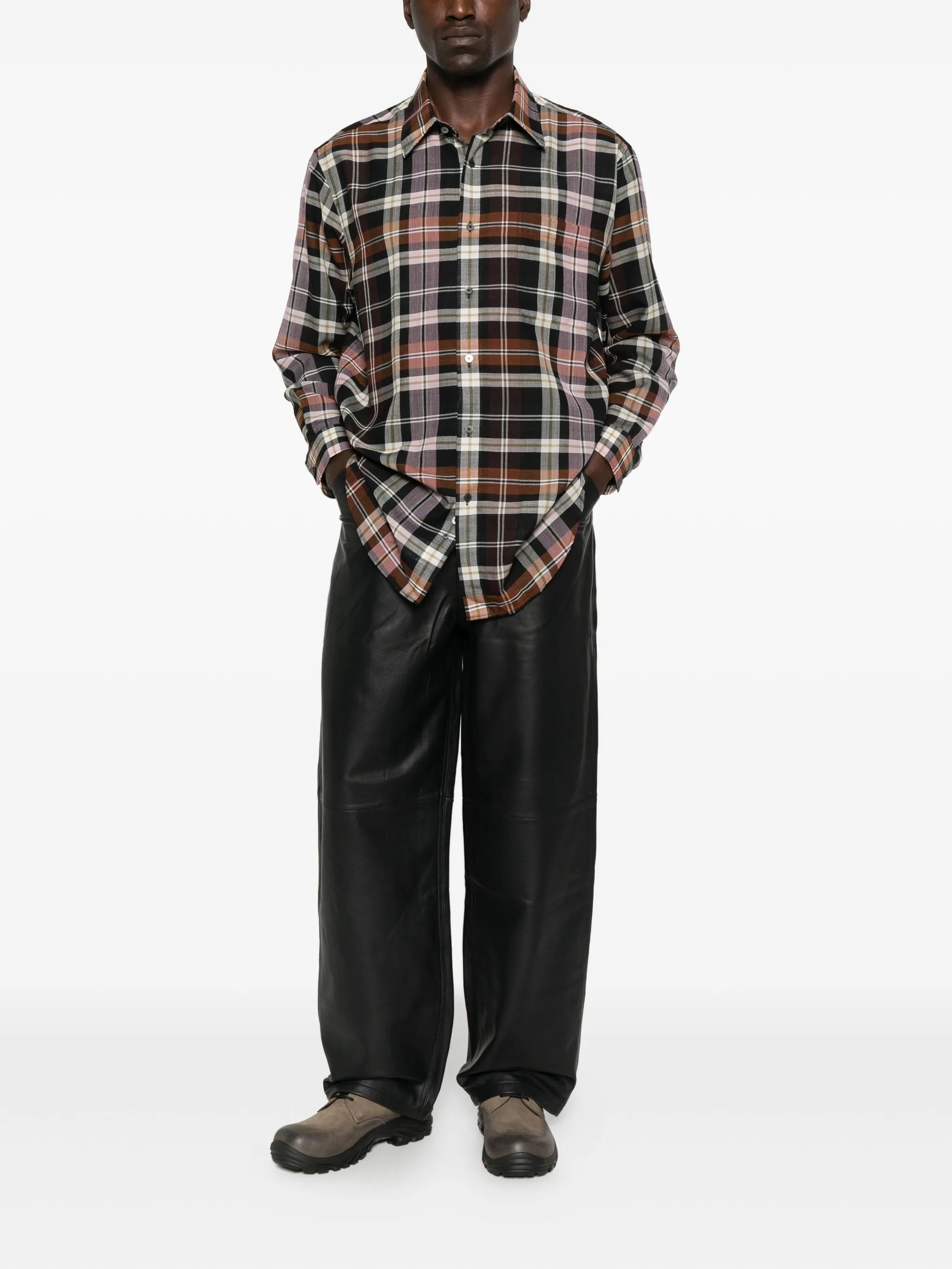 Hugo plaid shirt