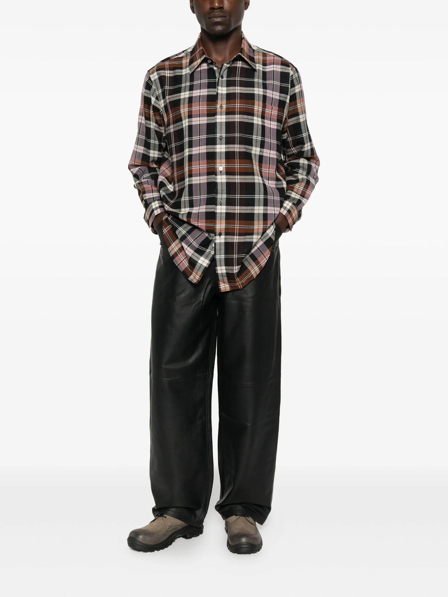 Hugo plaid shirt