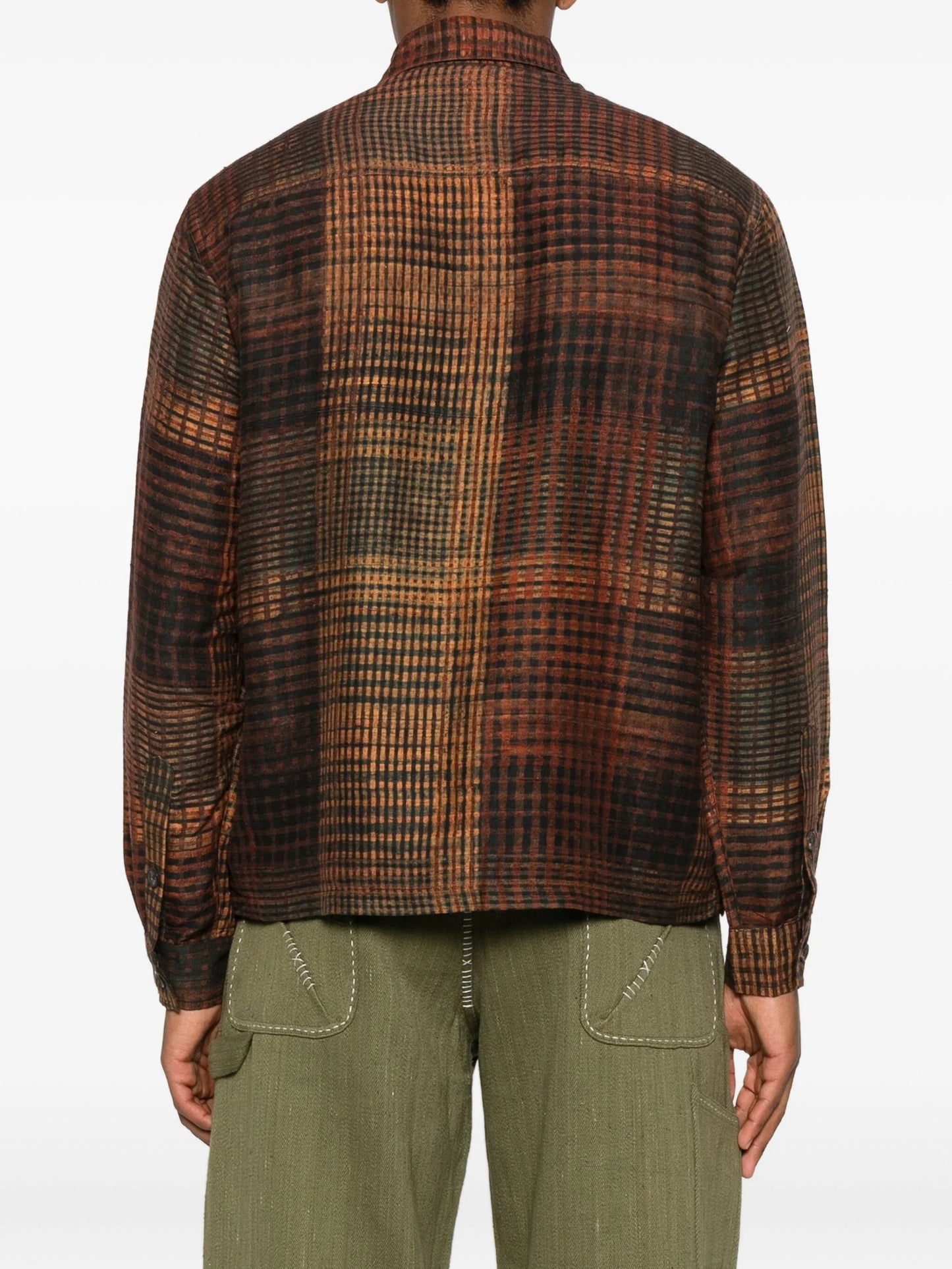 checked shirt